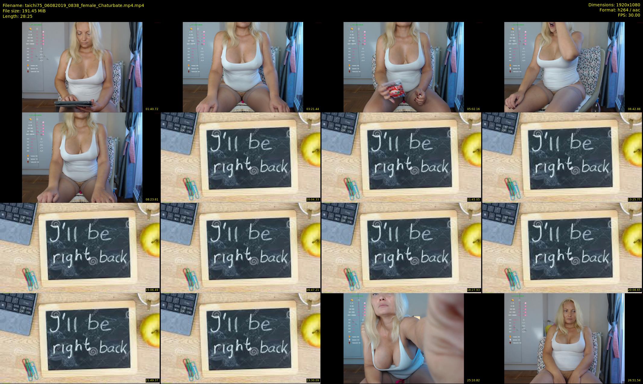 taichi75 — 29 minute Chaturbate female cam show recording, 1080p, Aug 6, 2019