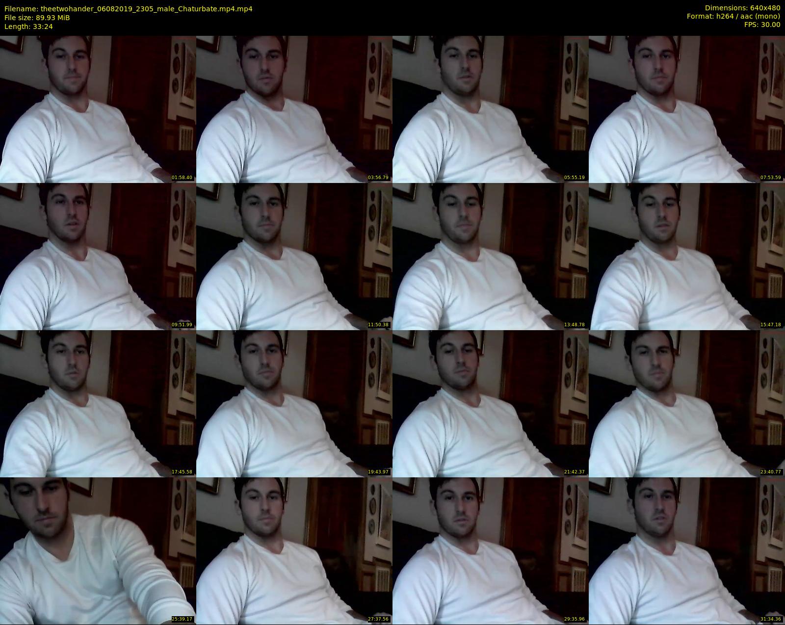 theetwohander — 34 minute Chaturbate male cam show recording, 480p, Aug 6, 2019