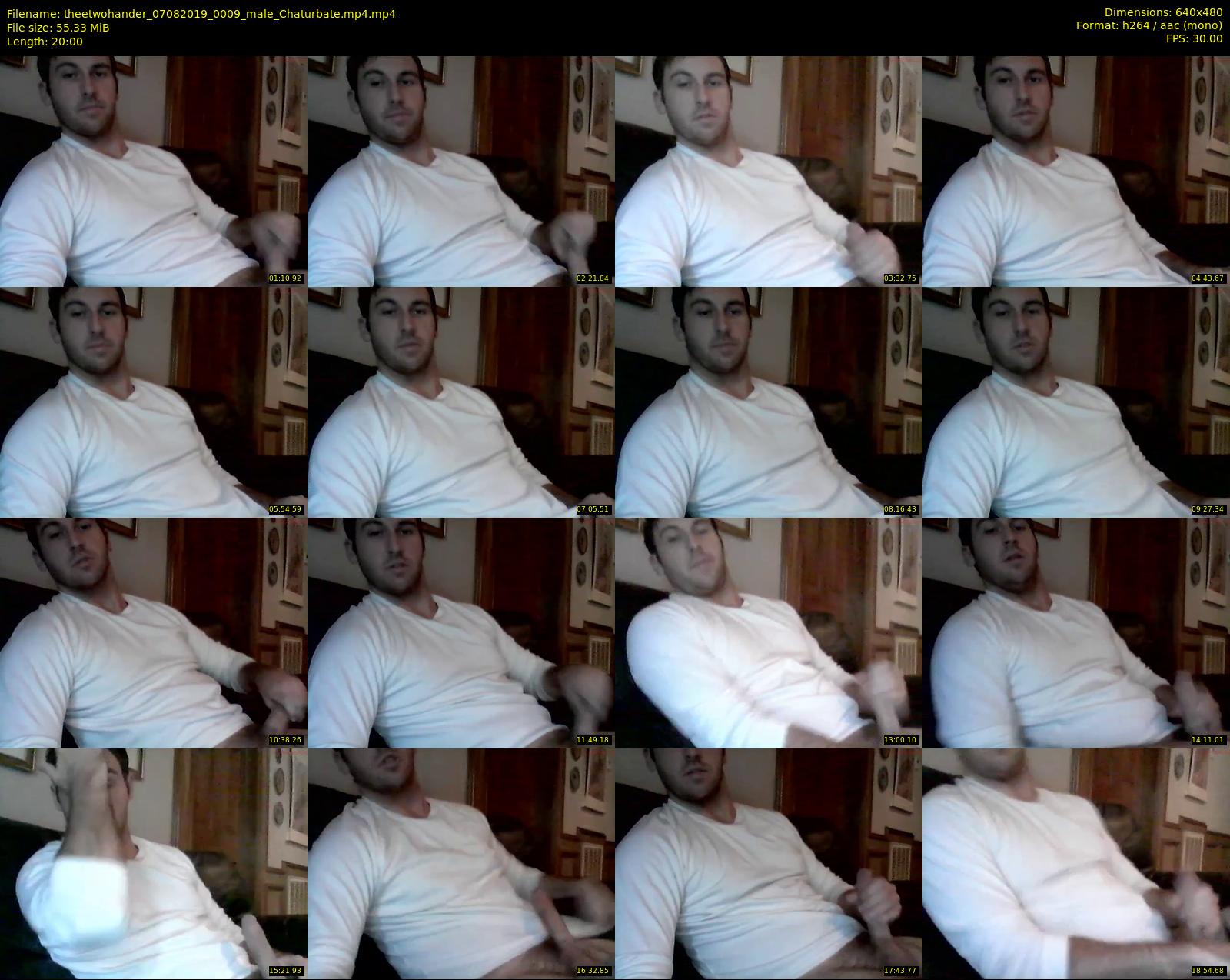 theetwohander — 20 minute Chaturbate male cam show recording, 480p, Aug 7, 2019