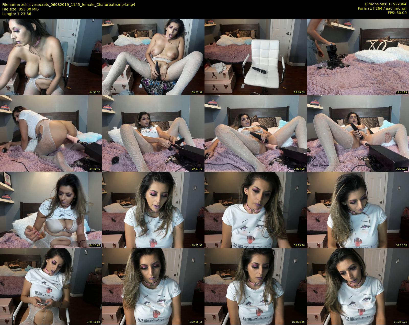 xclusivesecrets — 84 minute Chaturbate female cam show recording, 720p, Aug 6, 2019