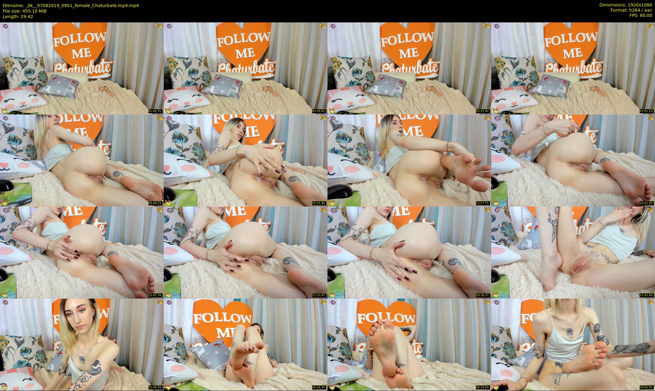 _0k_ — 30 minute Chaturbate female cam show recording, 1080p, Aug 7, 2019