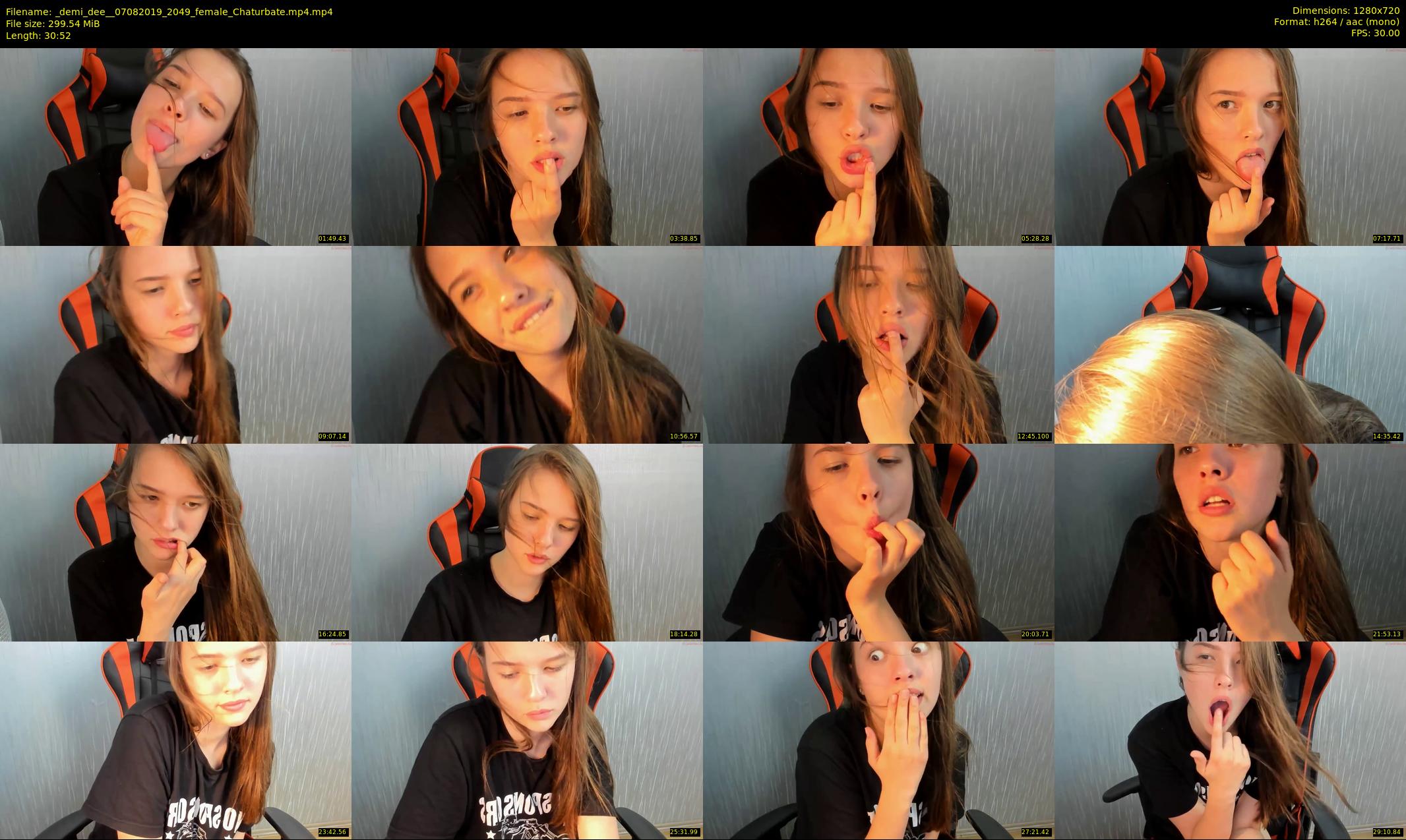 _demi_dee_ — 31 minute Chaturbate female cam show recording, 720p, Aug 7, 2019