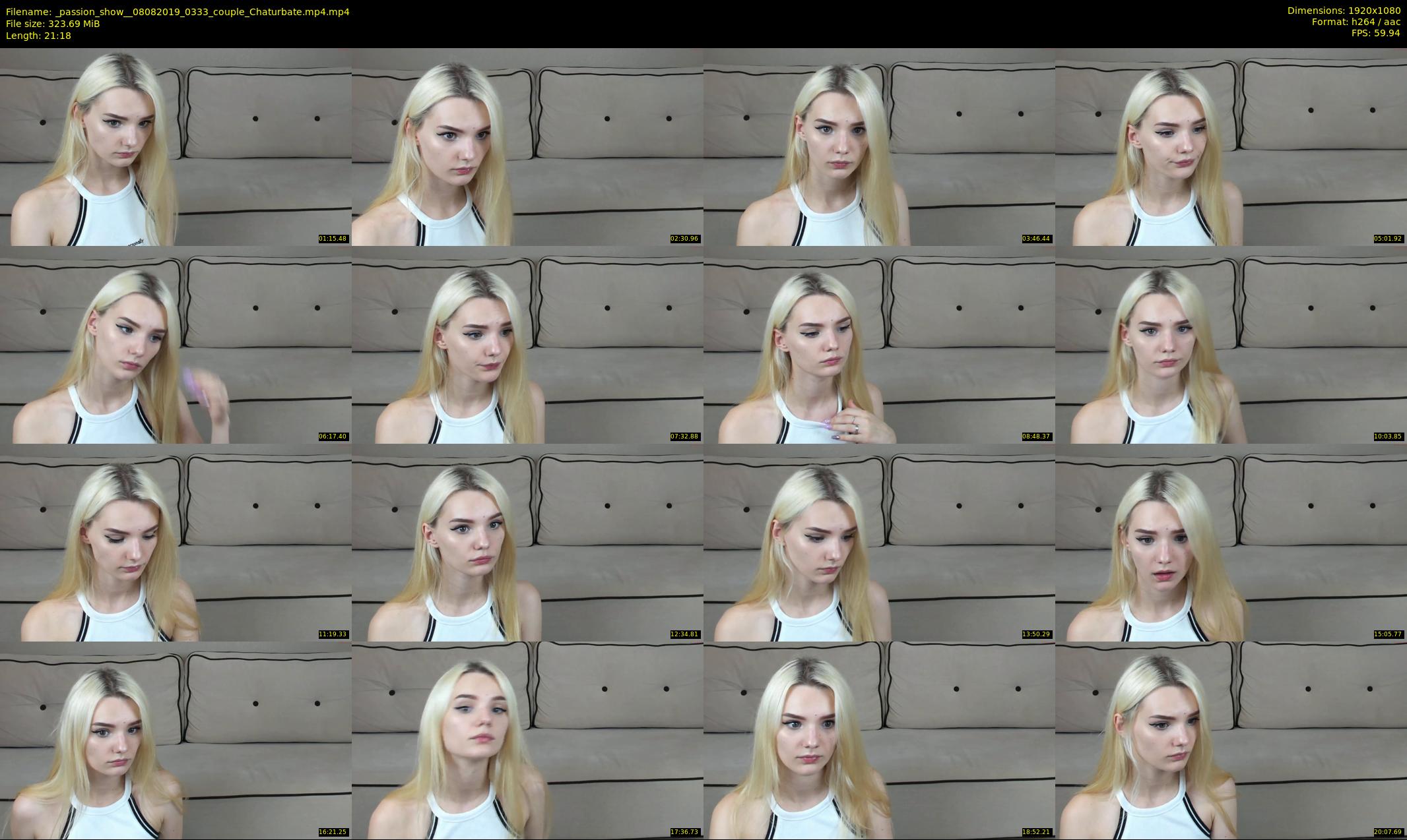 _passion_show_ — 22 minute Chaturbate couple cam show recording, 1080p, Aug 8, 2019