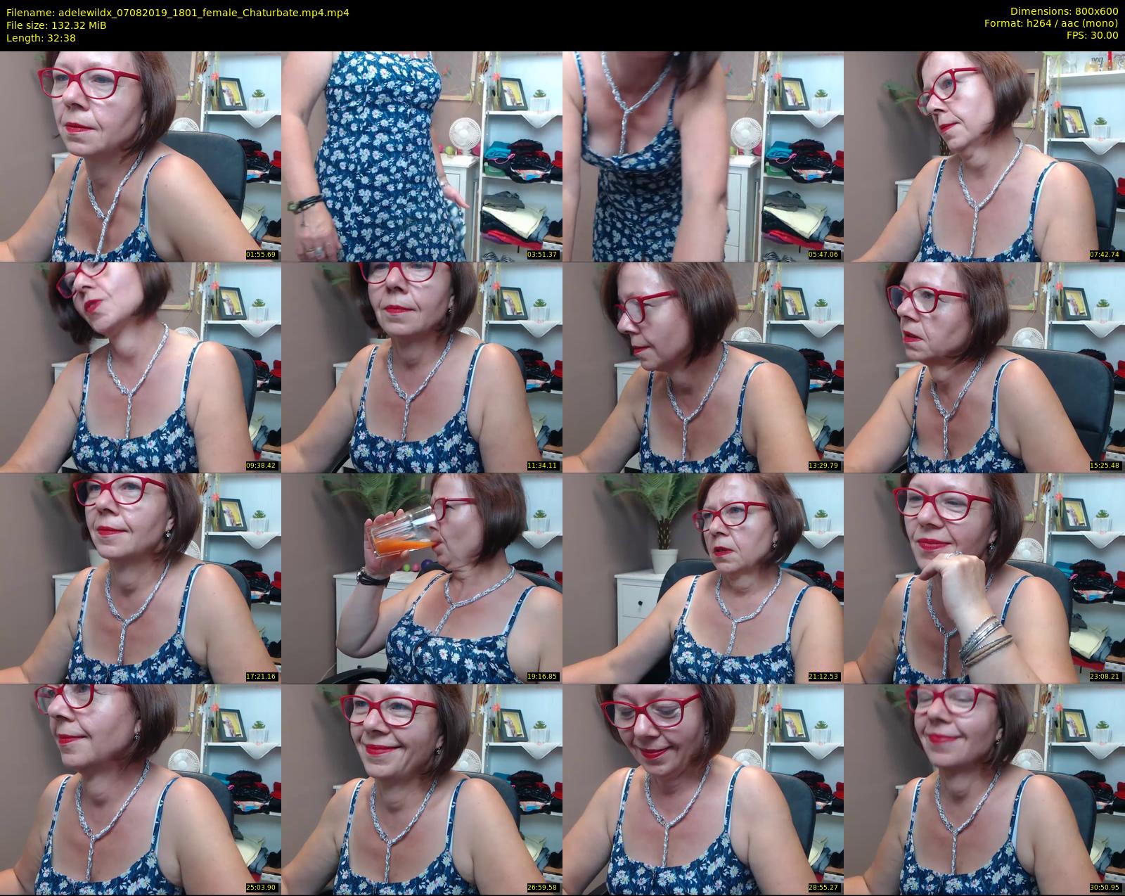 adelewildx — 33 minute Chaturbate female cam show recording, 480p, Aug 7, 2019