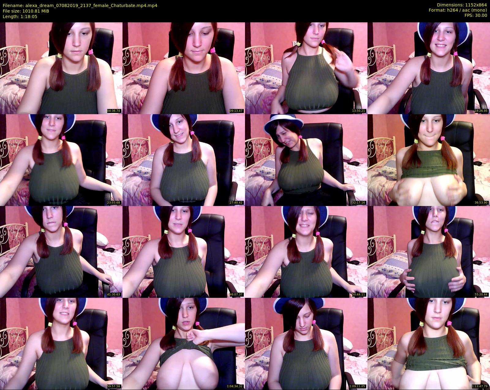 alexa_dream — 79 minute Chaturbate female cam show recording, 720p, Aug 7, 2019