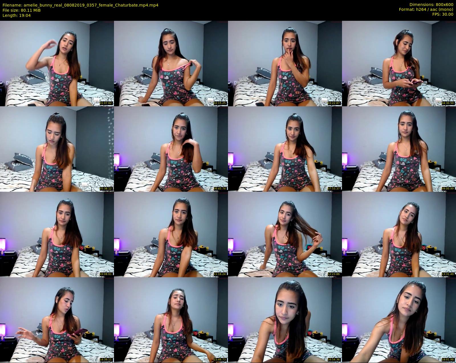 amelie_bunny_real — 20 minute Chaturbate female cam show recording, 480p, Aug 8, 2019