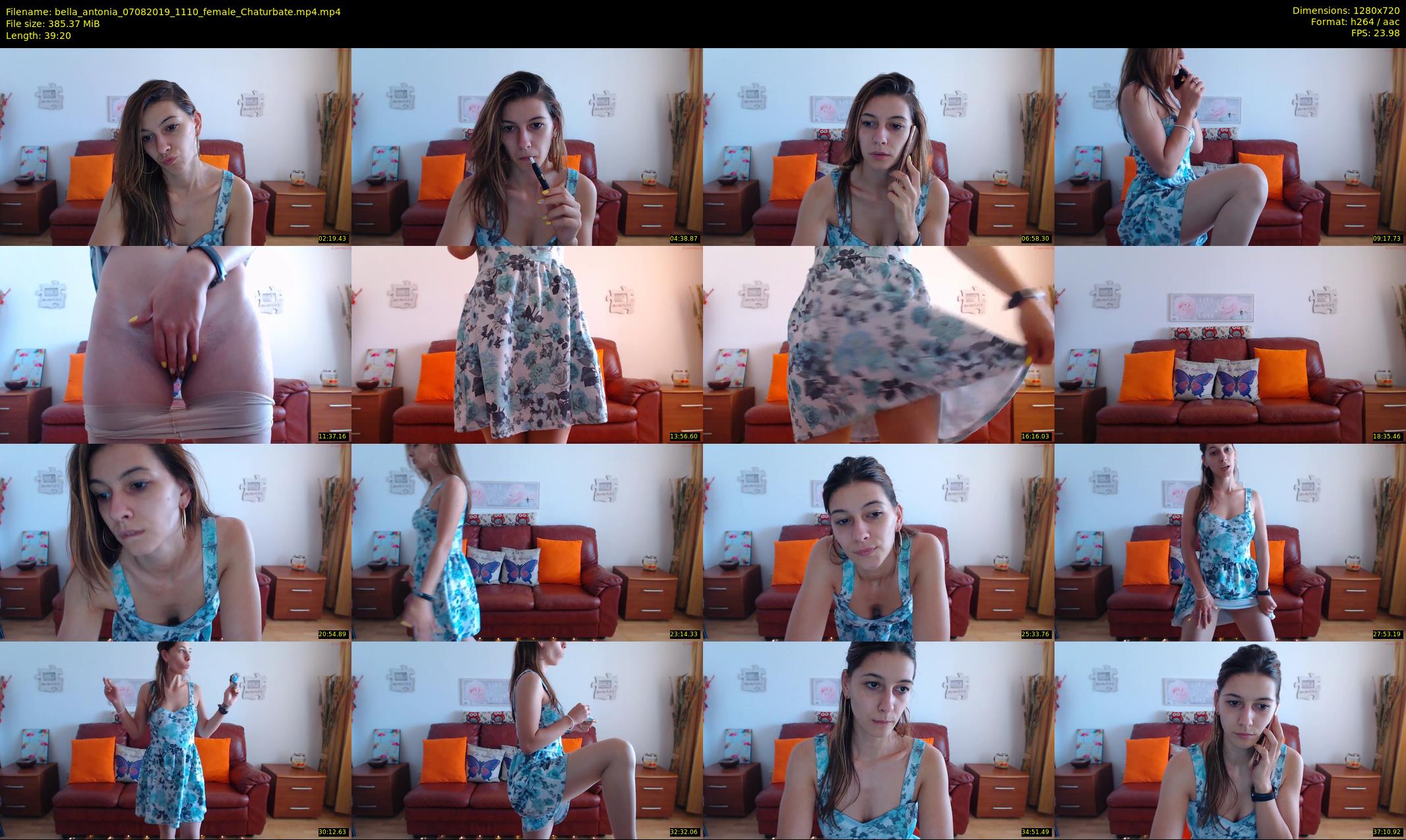bella_antonia — 40 minute Chaturbate female cam show recording, 720p, Aug 7, 2019