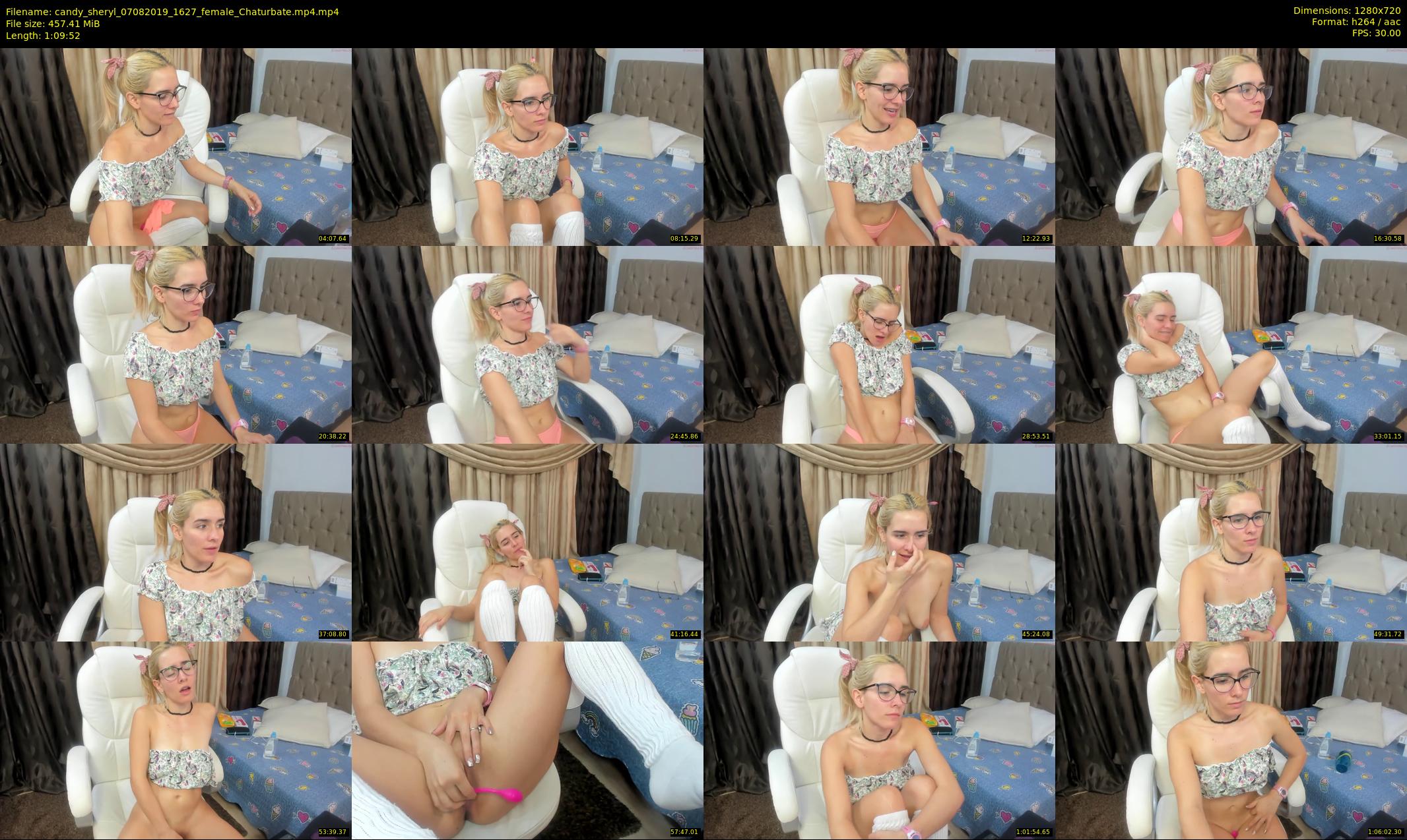 candy_sheryl — 70 minute Chaturbate female cam show recording, 720p, Aug 7, 2019