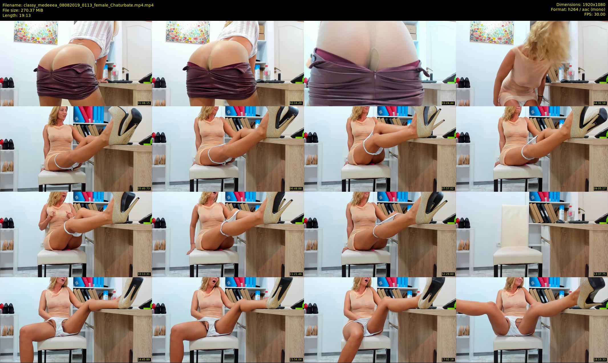 classy_medeeea — 20 minute Chaturbate female cam show recording, 1080p, Aug 8, 2019
