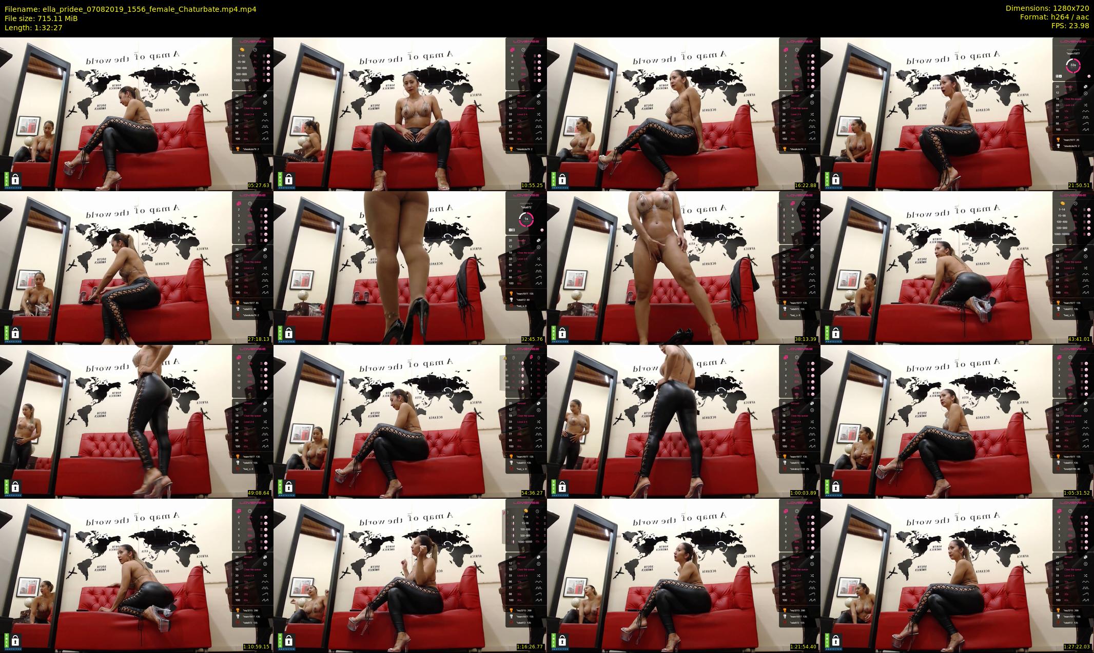 ella_pridee — 93 minute Chaturbate female cam show recording, 720p, Aug 7, 2019
