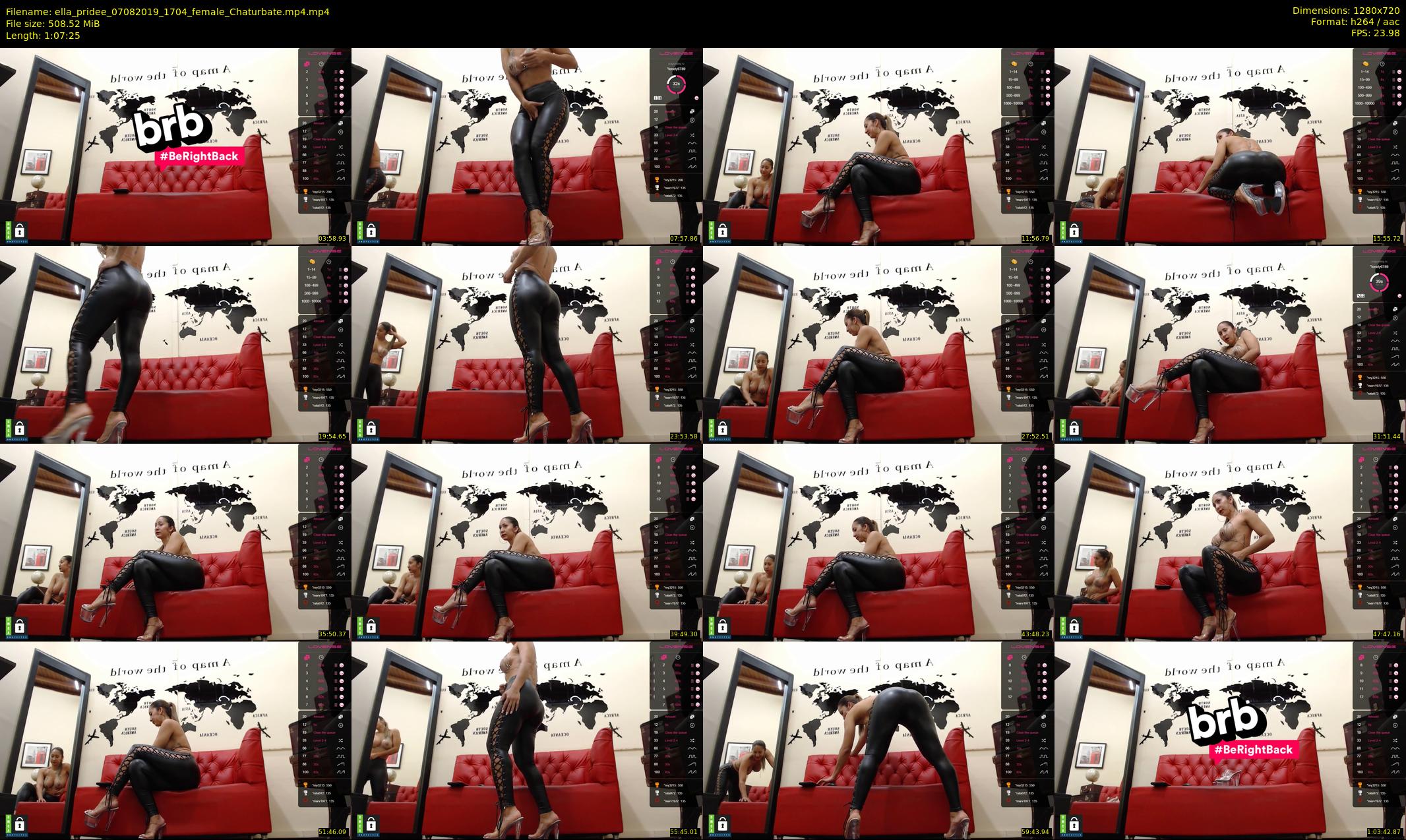 ella_pridee — 68 minute Chaturbate female cam show recording, 720p, Aug 7, 2019