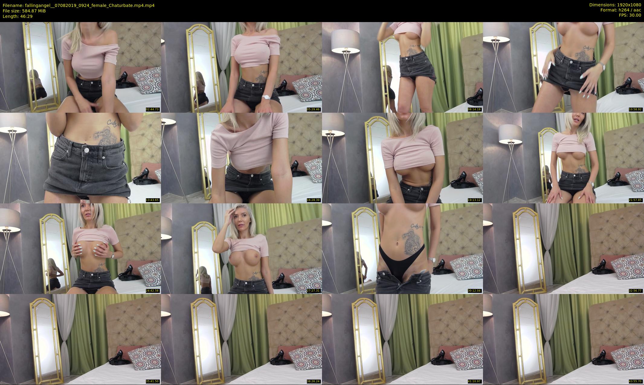 fallingangel_ — 47 minute Chaturbate female cam show recording, 1080p, Aug 7, 2019