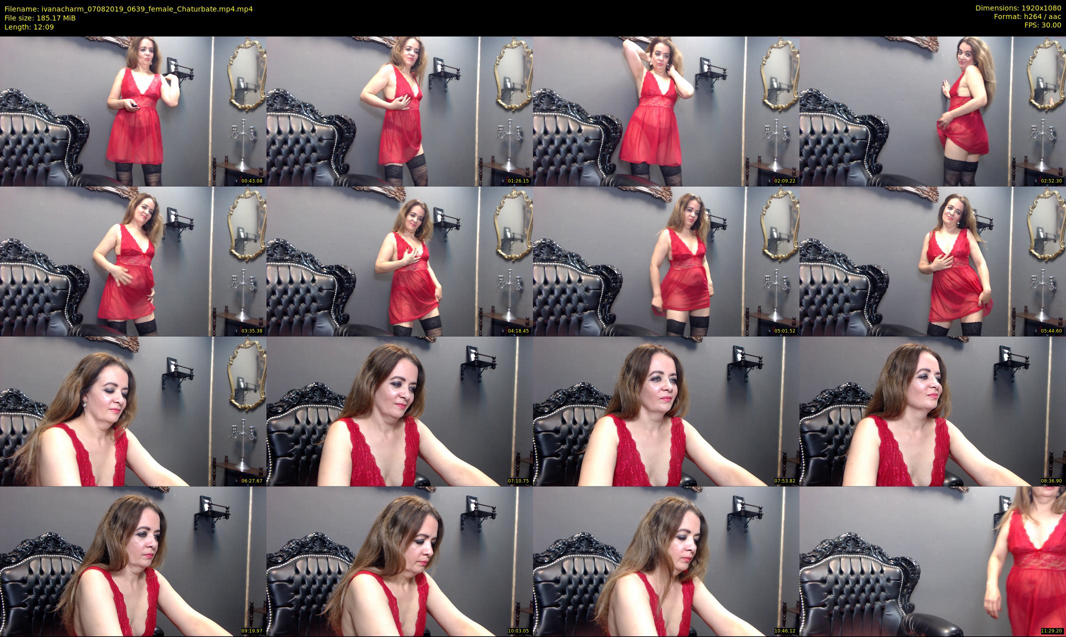 ivanacharm — 13 minute Chaturbate female cam show recording, 1080p, Aug 7, 2019
