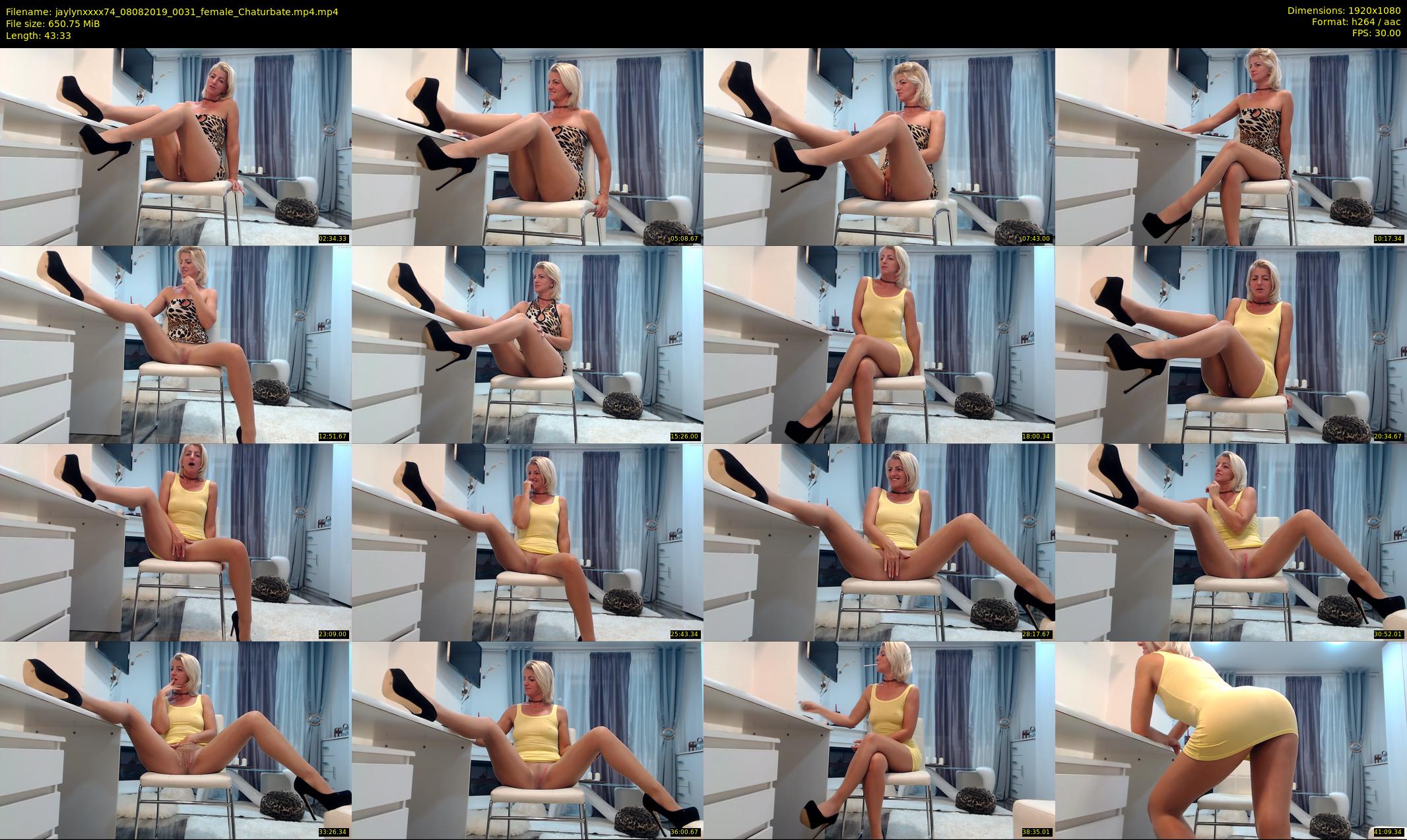 jaylynxxxx74 — 44 minute Chaturbate female cam show recording, 1080p, Aug 8, 2019