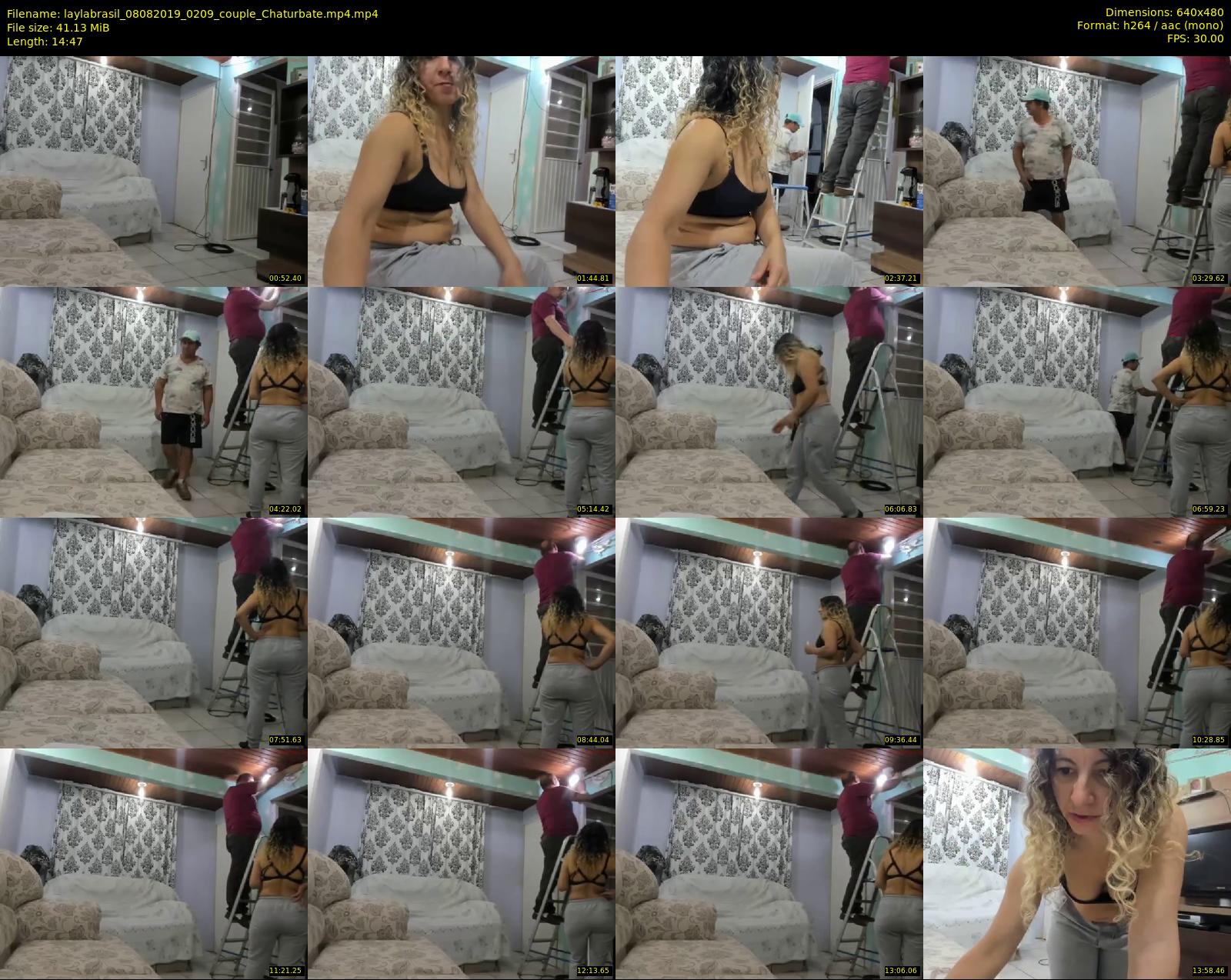 laylabrasil — 15 minute Chaturbate female cam show recording, 480p, Aug 8, 2019