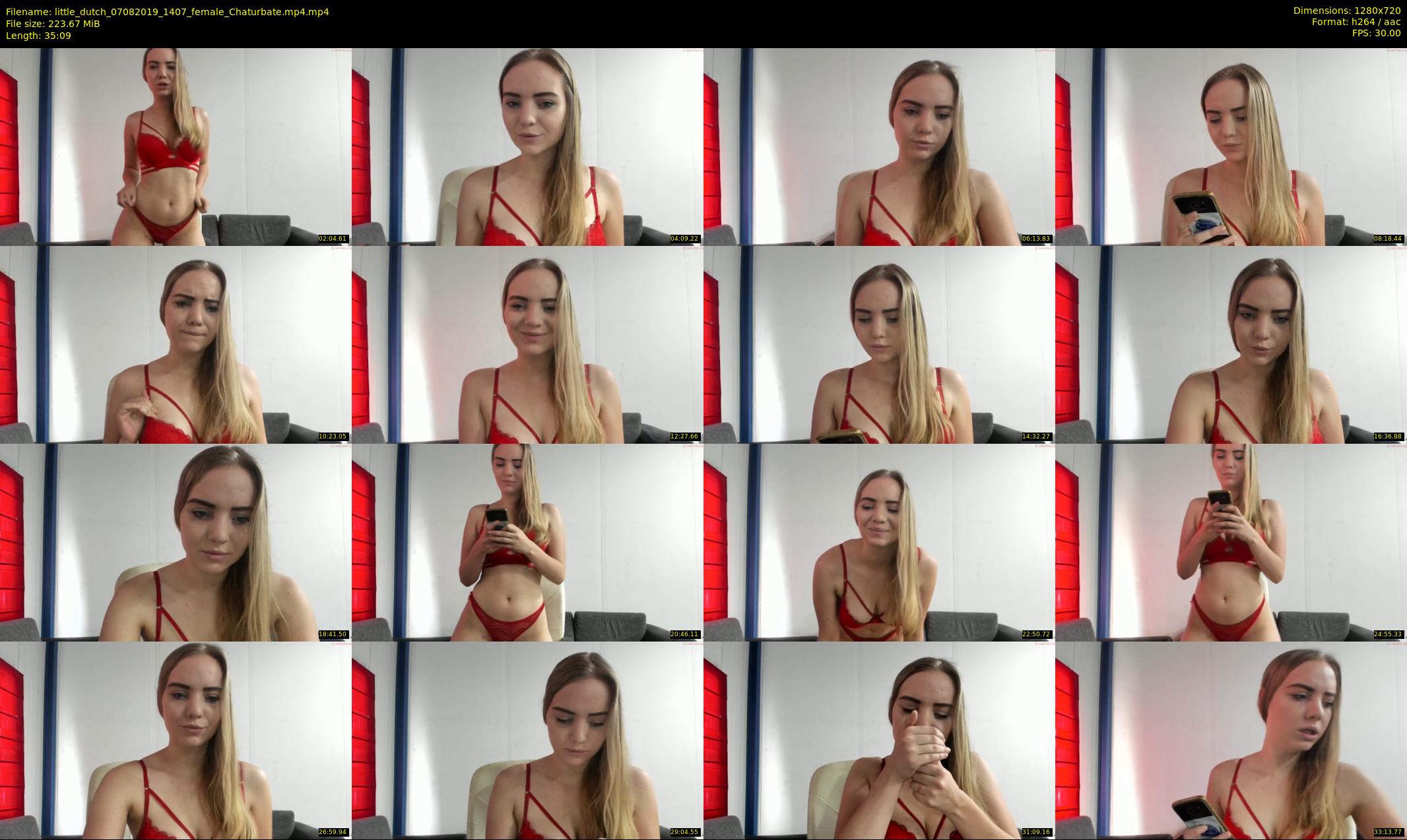 little_dutch — 36 minute Chaturbate female cam show recording, 720p, Aug 7, 2019