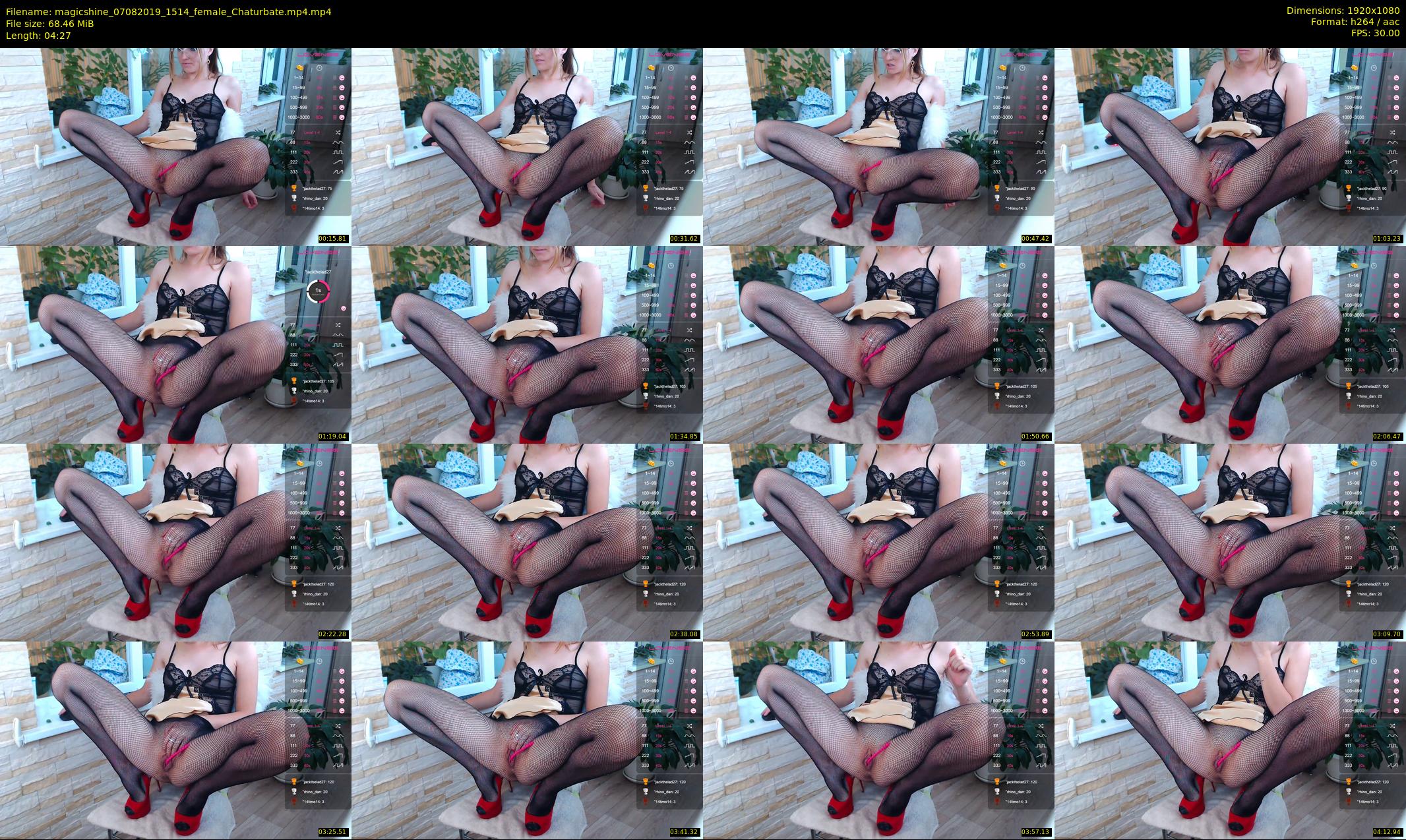 magicshine — 5 minute Chaturbate female cam show recording, 1080p, Aug 7, 2019