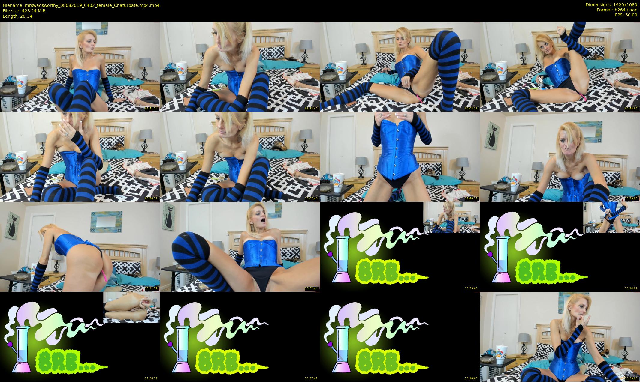 mrswadsworthy — 29 minute Chaturbate female cam show recording, 1080p, Aug 8, 2019