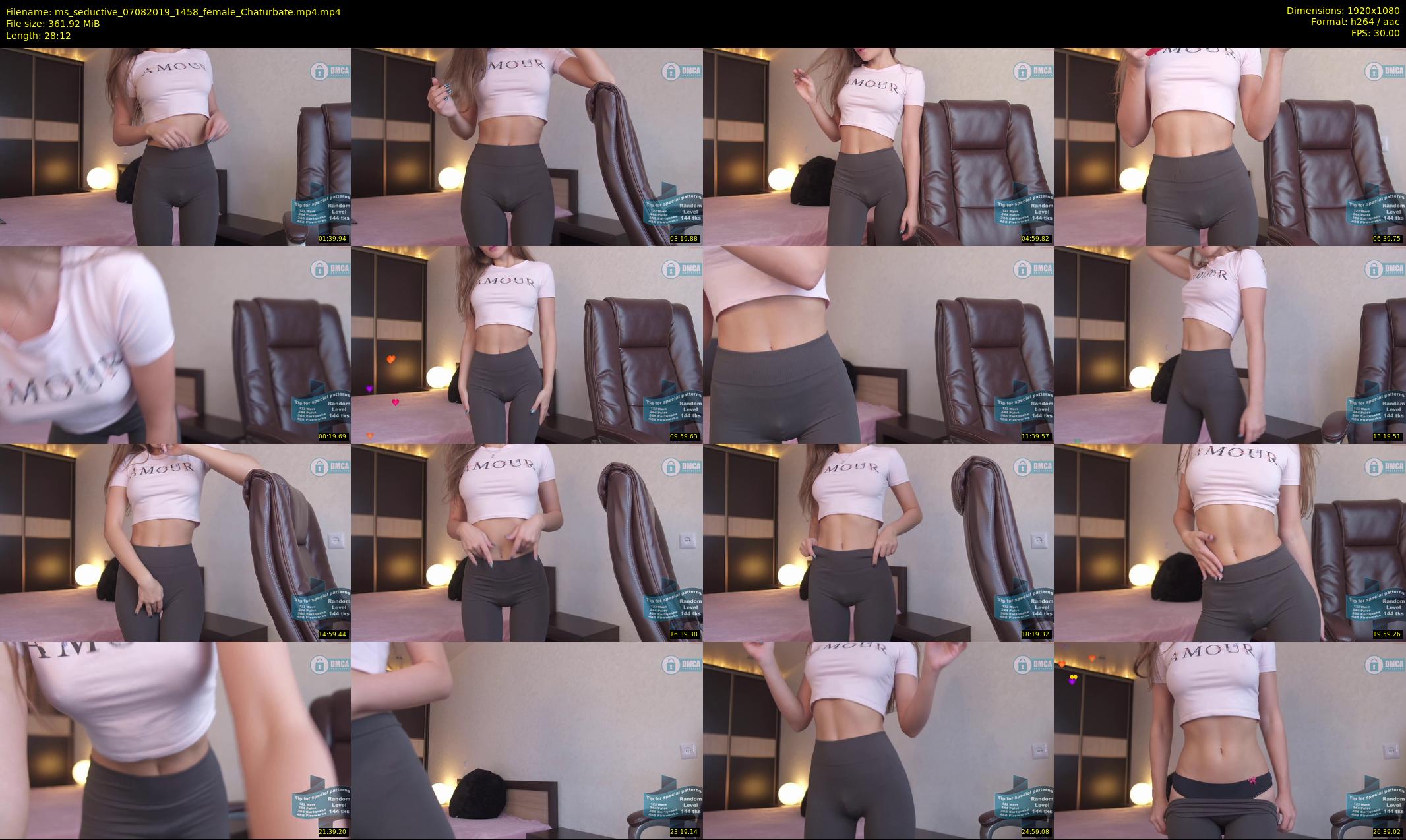 ms_seductive — 29 minute Chaturbate female cam show recording, 1080p, Aug 7, 2019