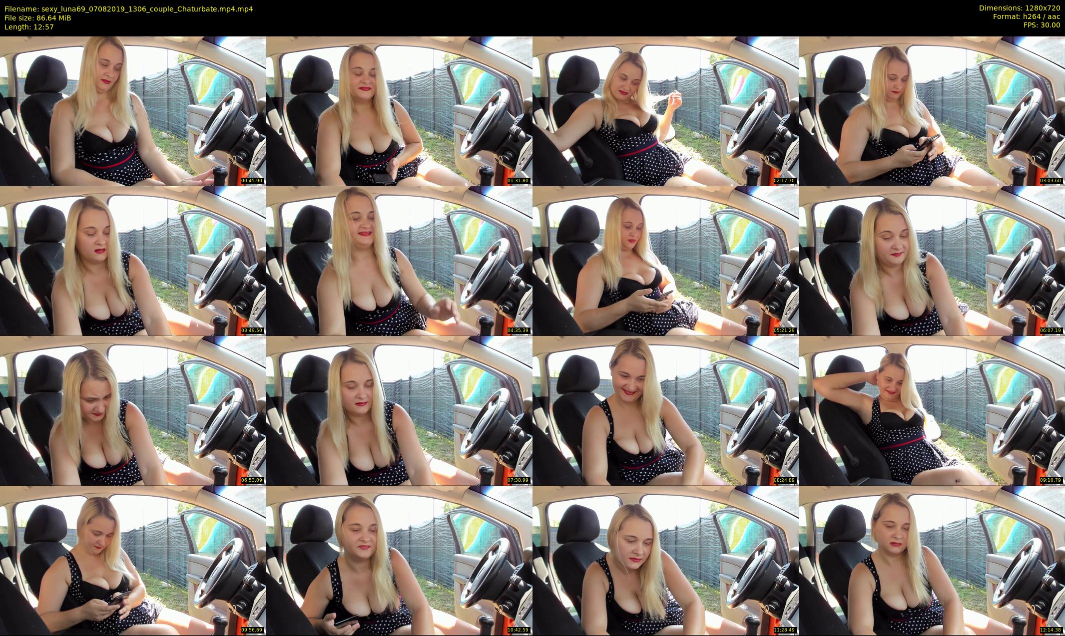 sexy_luna69 — 13 minute Chaturbate couple cam show recording, 720p, Aug 7, 2019