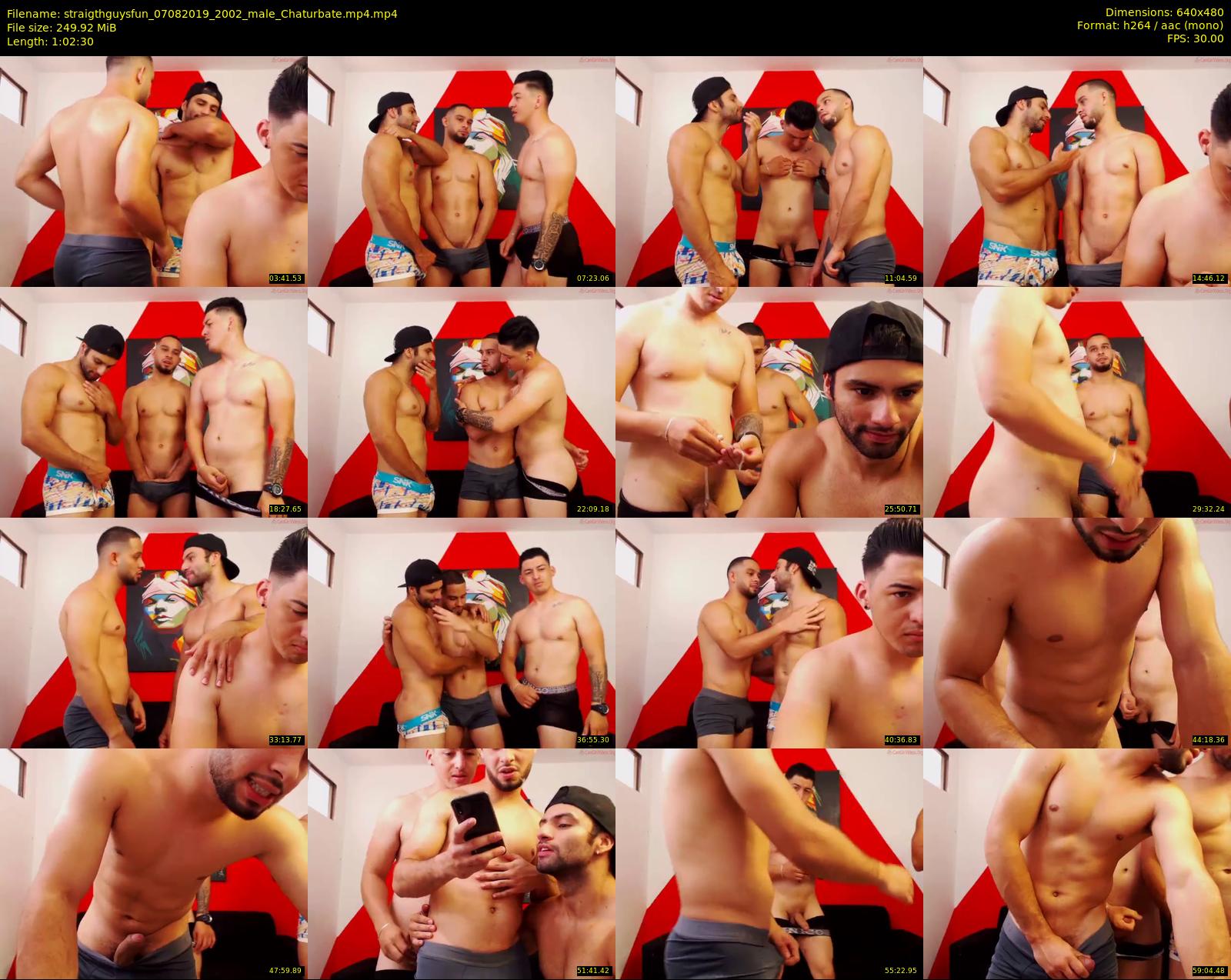 straigthguysfun — 63 minute Chaturbate male cam show recording, 480p, Aug 7, 2019