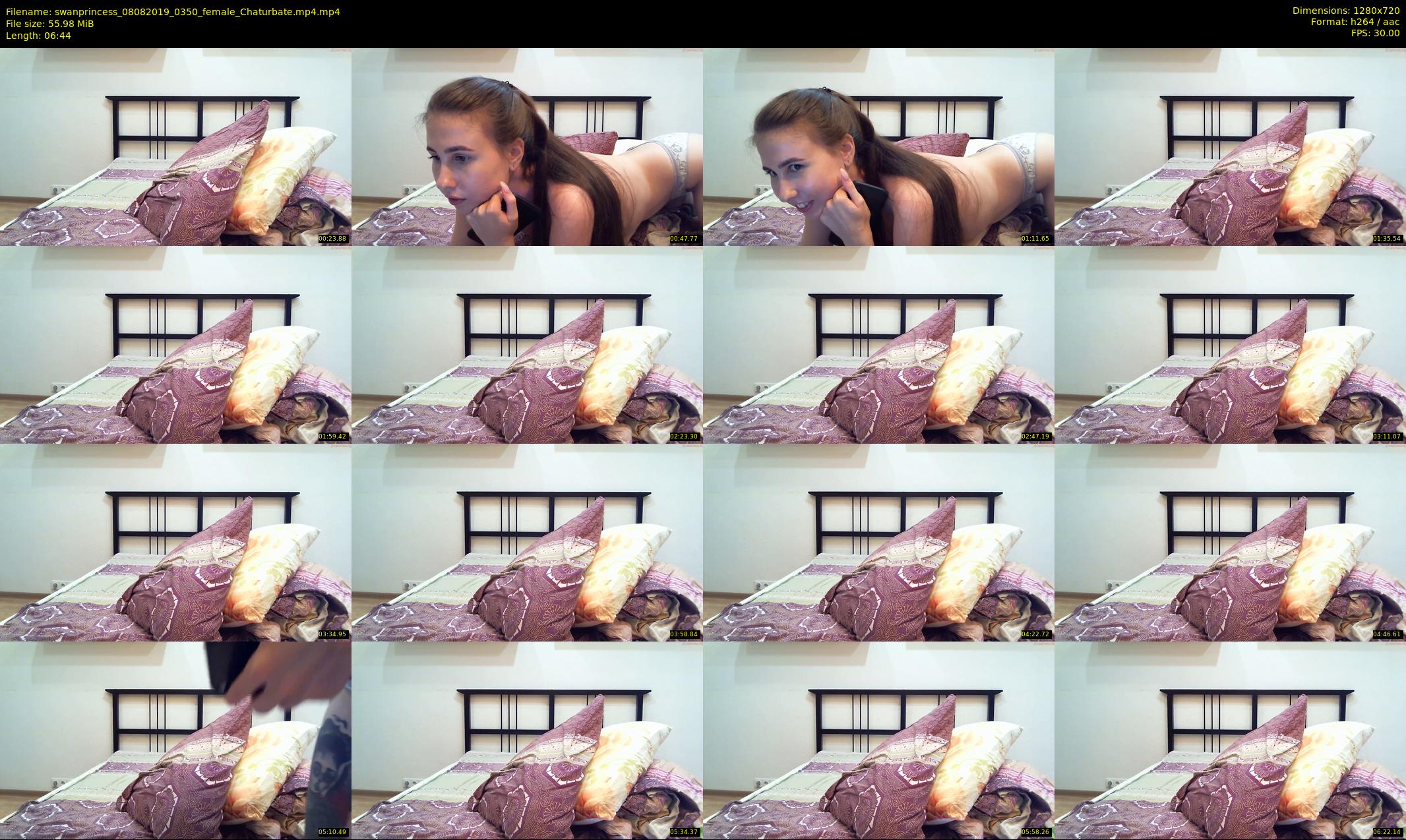 swanprincess — 7 minute Chaturbate female cam show recording, 720p, Aug 8, 2019