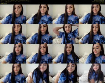 AlyssaShy — 16 minute MyFreeCams cam show recording, 480p, Aug 8, 2019