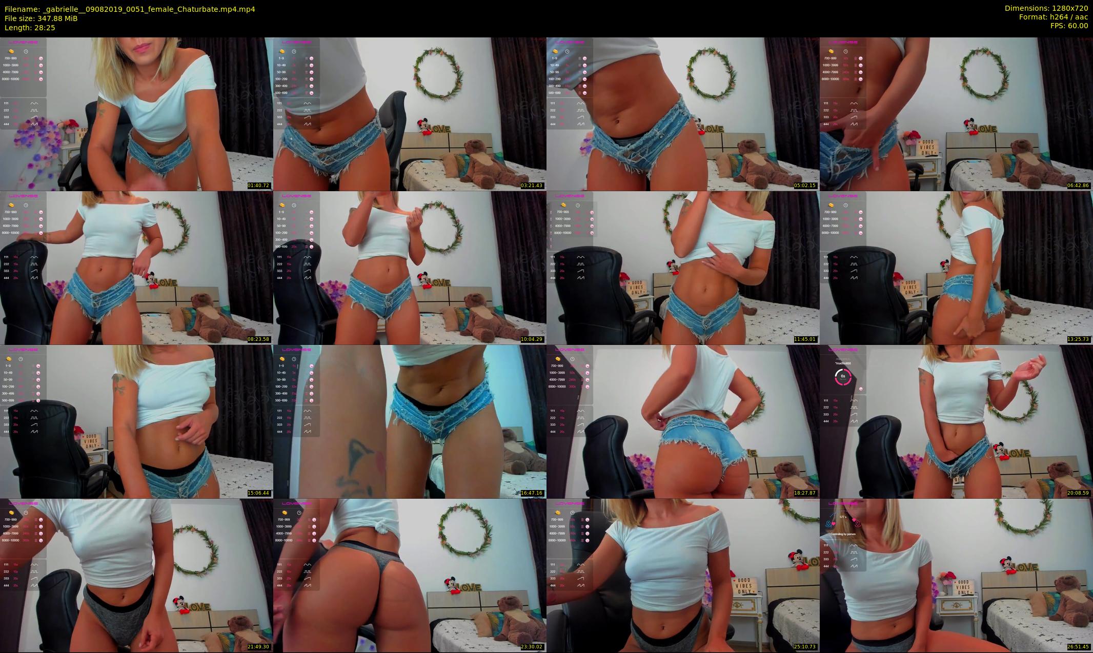 _gabrielle_ — 29 minute Chaturbate female cam show recording, 720p, Aug 9, 2019