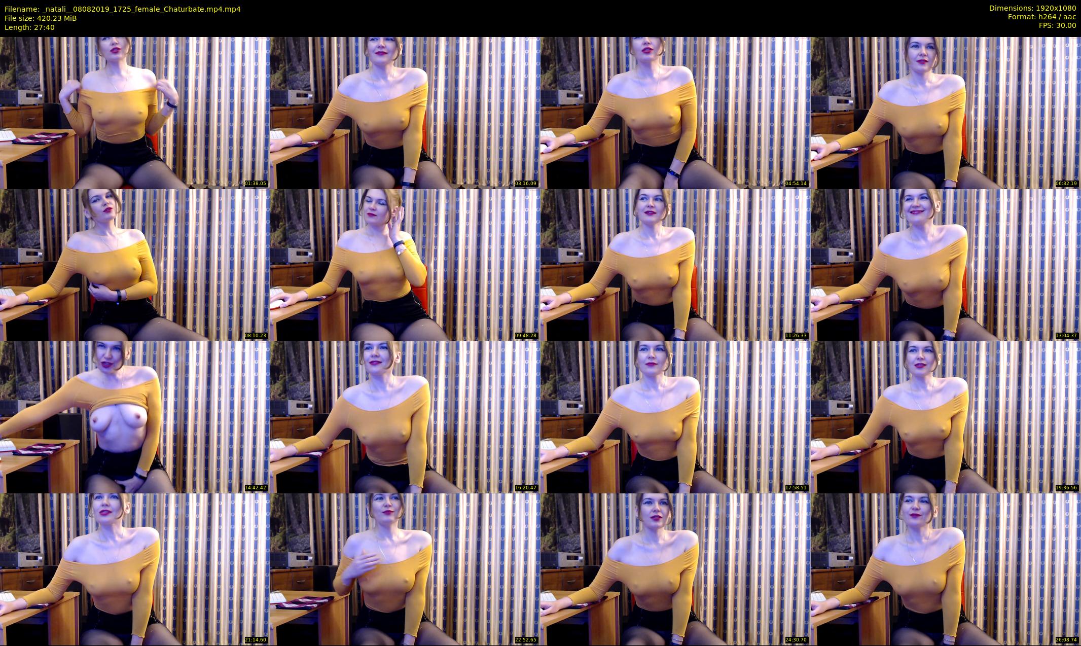 _natali_ — 28 minute Chaturbate female cam show recording, 1080p, Aug 8, 2019