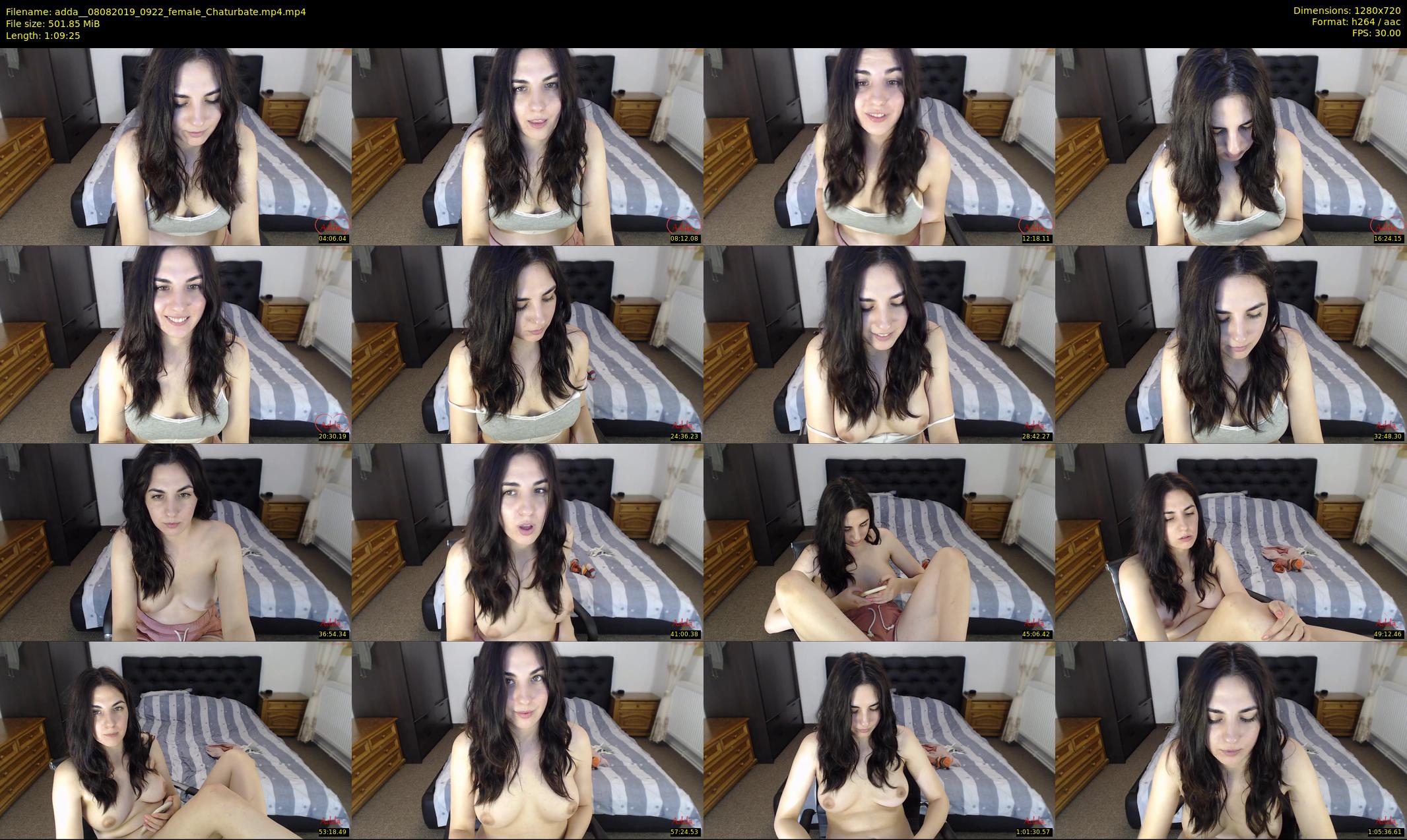 adda_ — 70 minute Chaturbate female cam show recording, 720p, Aug 8, 2019