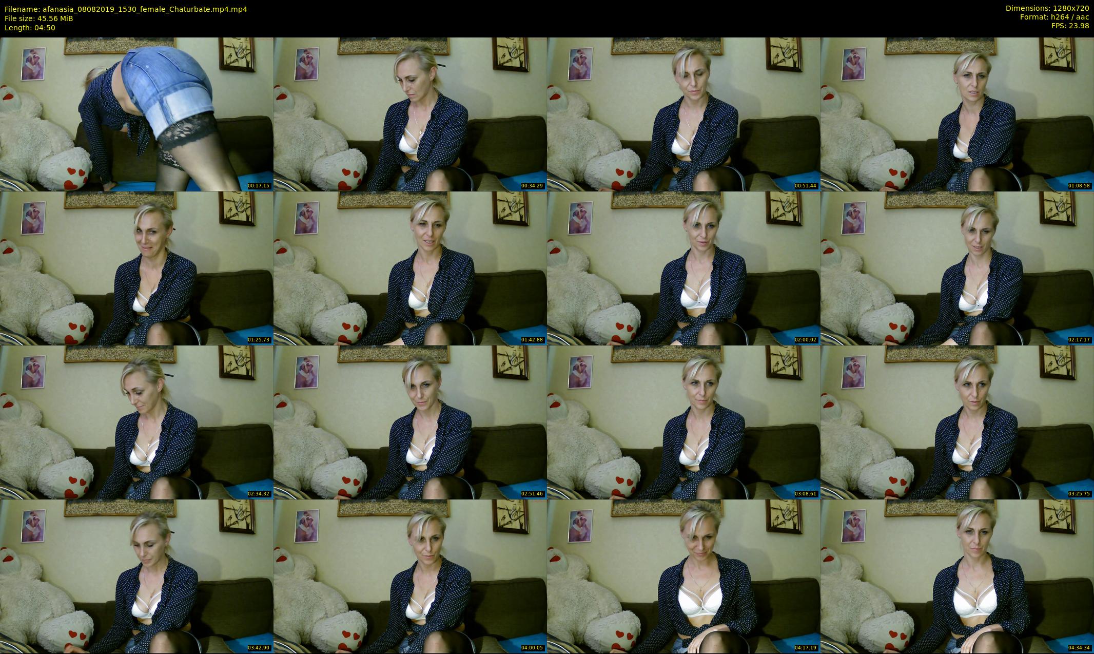 afanasia — 5 minute Chaturbate female cam show recording, 720p, Aug 8, 2019