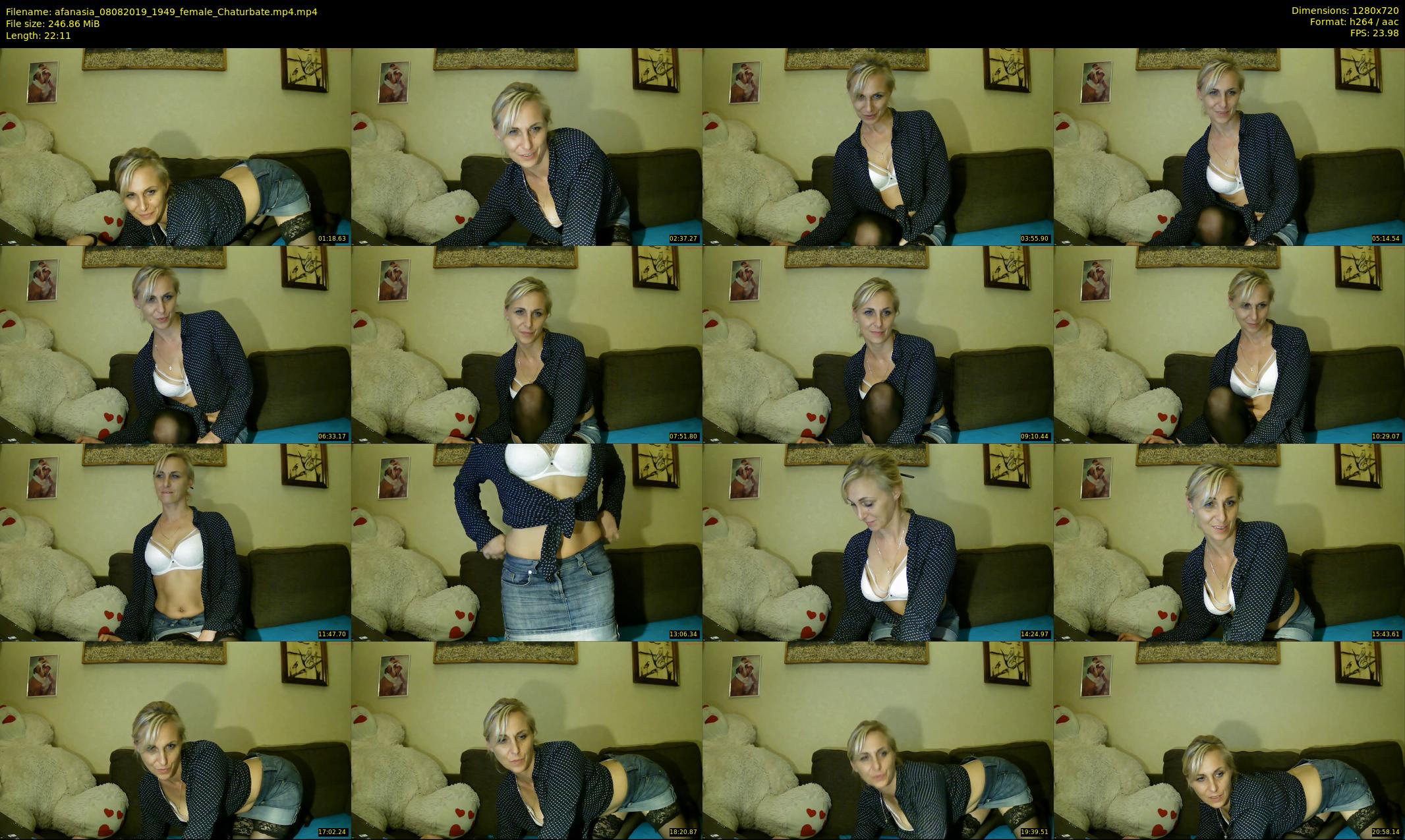 afanasia — 23 minute Chaturbate female cam show recording, 720p, Aug 8, 2019