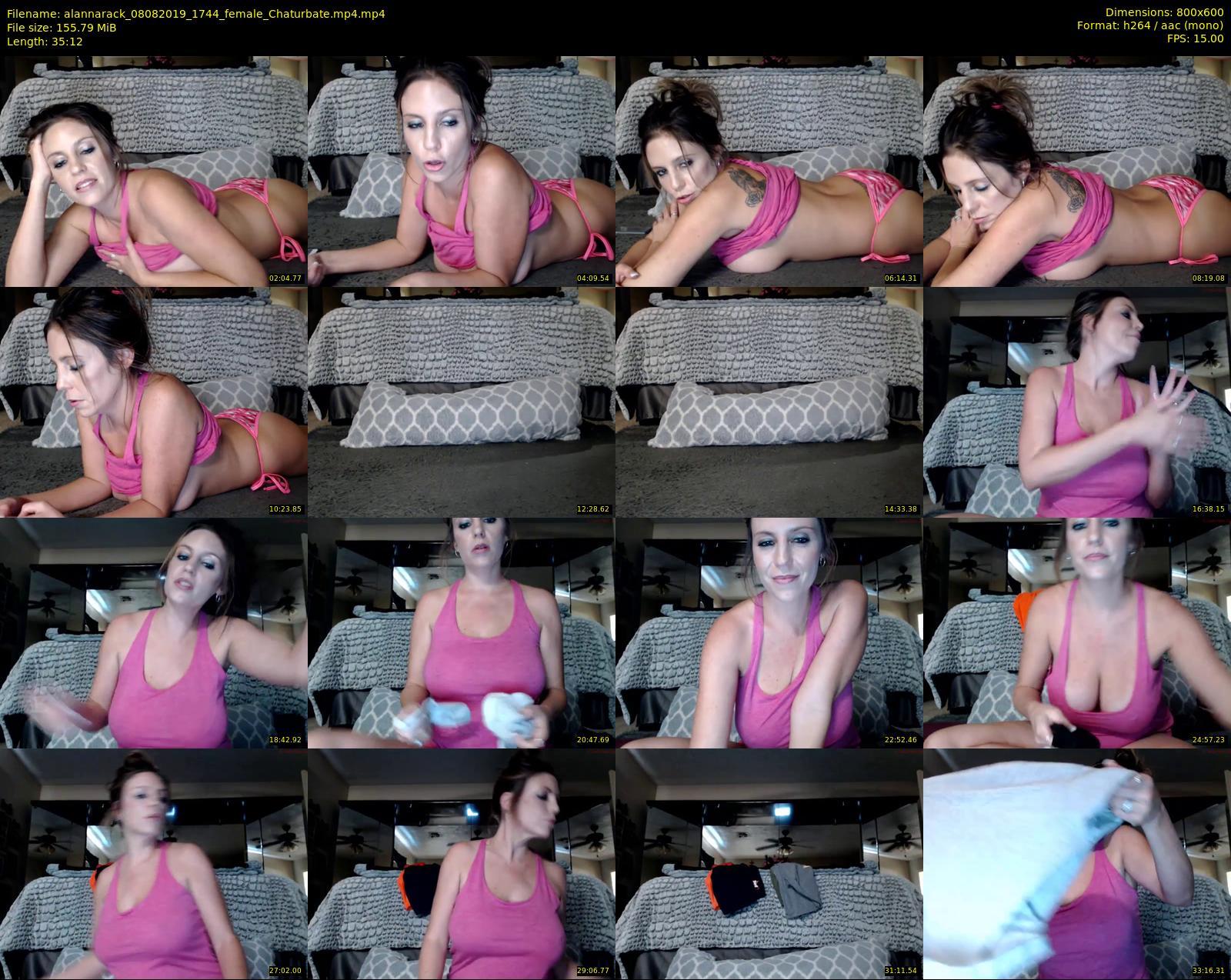 alannarack — 36 minute Chaturbate female cam show recording, 480p, Aug 8, 2019