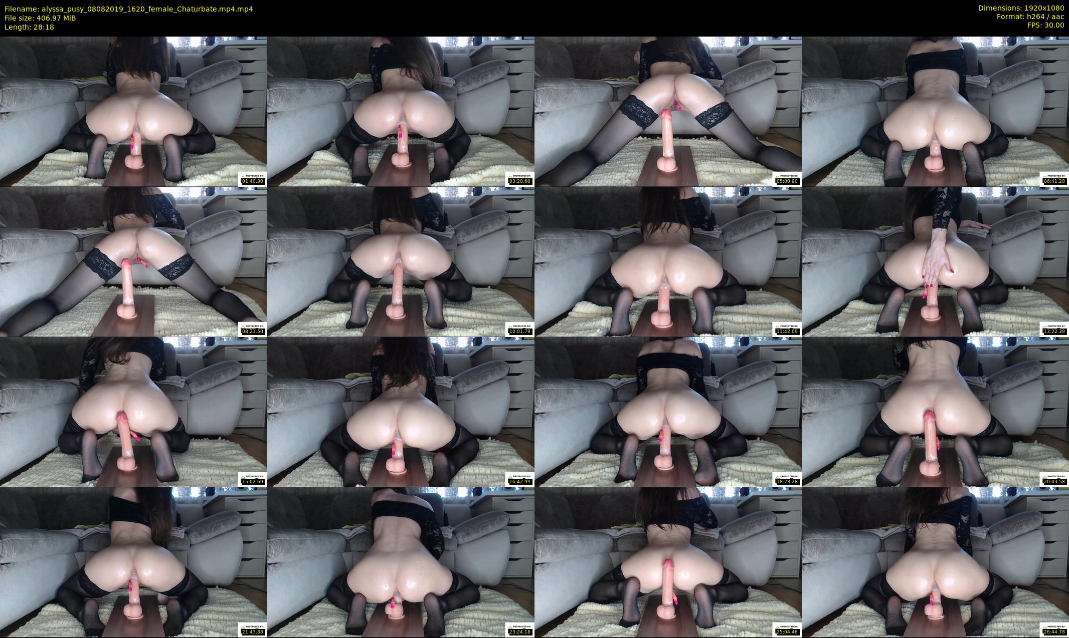 alyssa_pusy — 29 minute Chaturbate couple cam show recording, 1080p, Aug 8, 2019