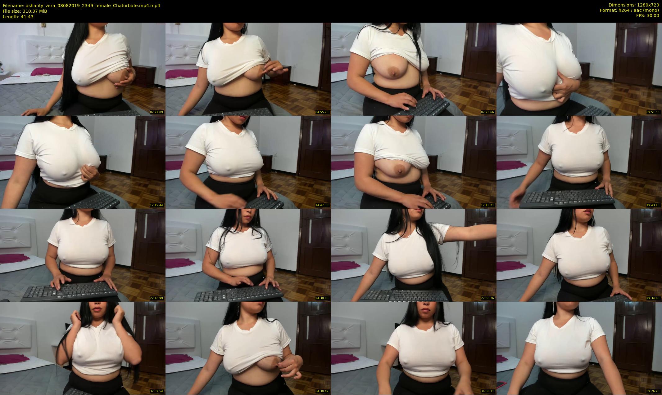 ashanty_vera — 42 minute Chaturbate couple cam show recording, 720p, Aug 8, 2019