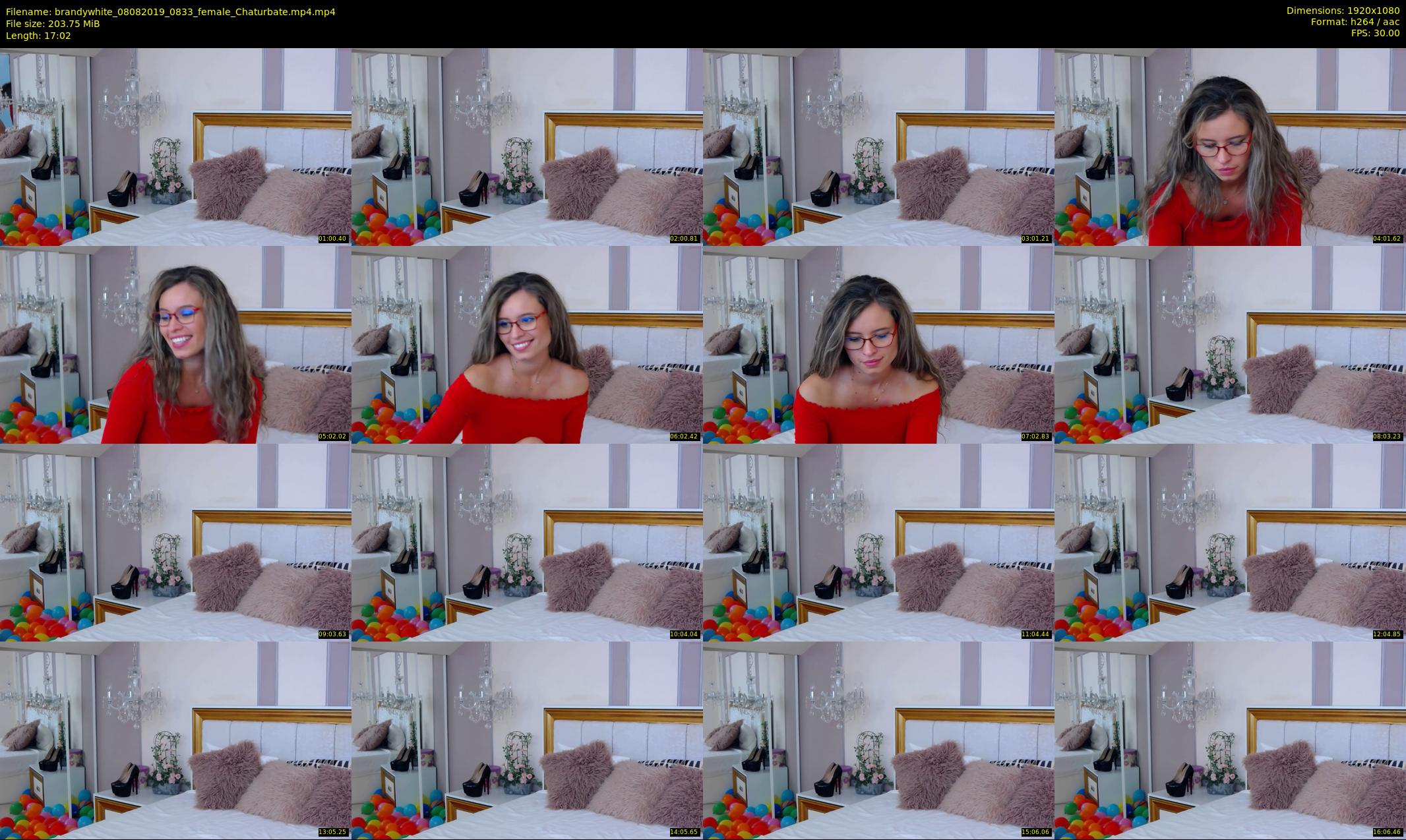 brandywhite — 18 minute Chaturbate female cam show recording, 1080p, Aug 8, 2019