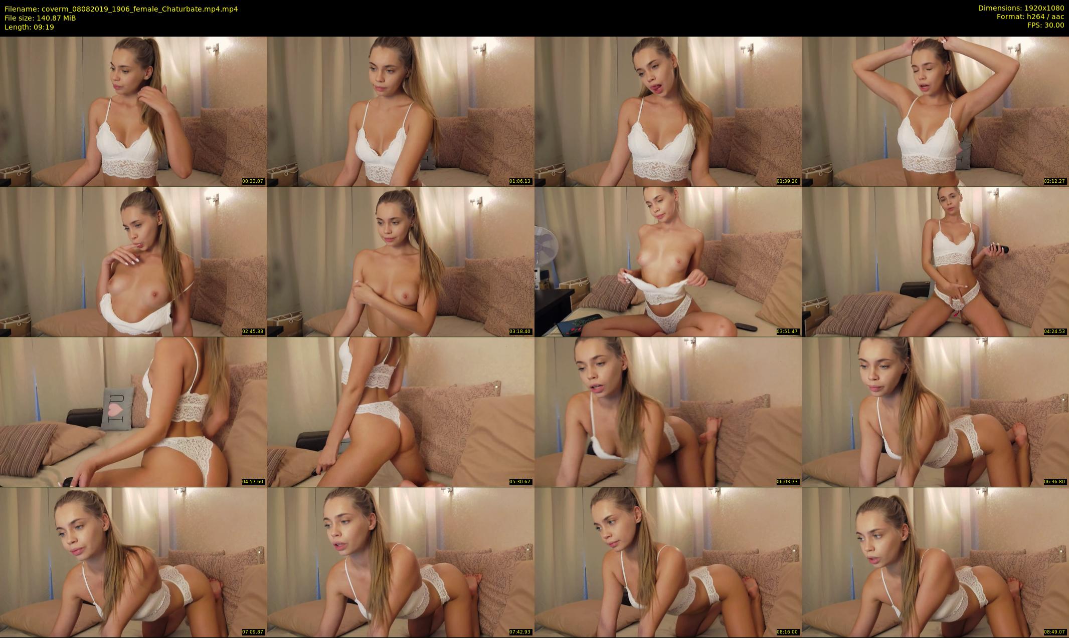coverm — 10 minute Chaturbate female cam show recording, 1080p, Aug 8, 2019