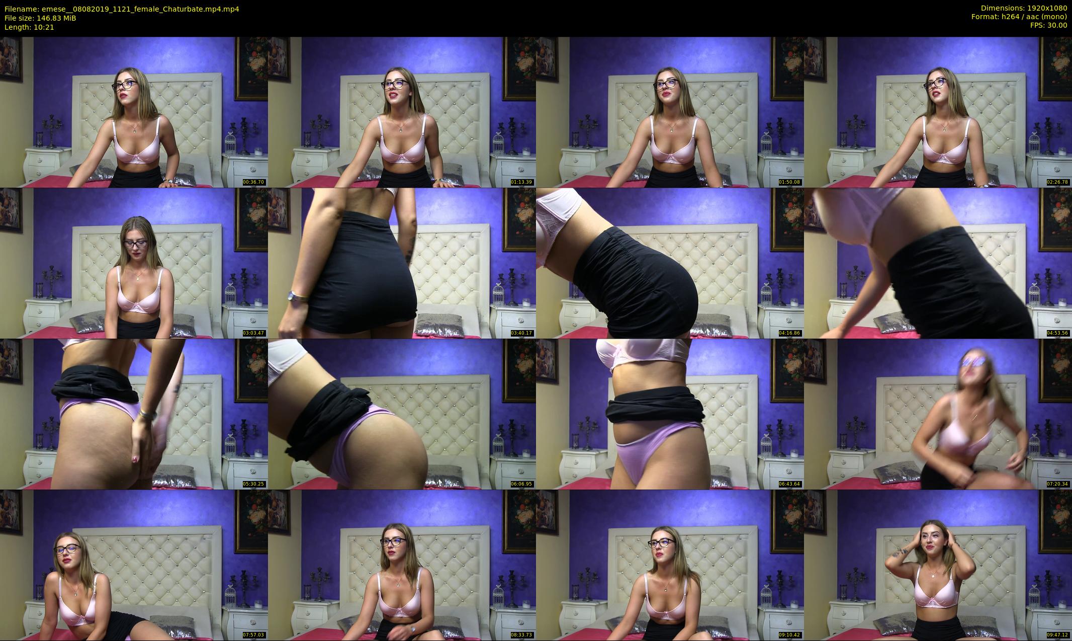 emese_ — 11 minute Chaturbate female cam show recording, 1080p, Aug 8, 2019