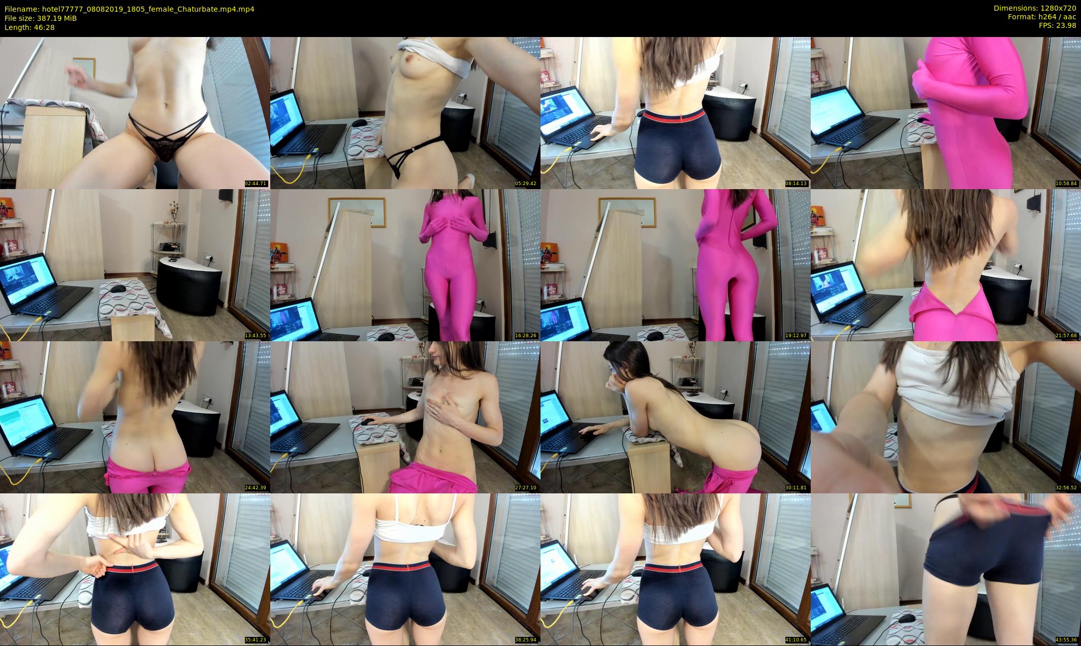 hotel77777 — 47 minute Chaturbate female cam show recording, 720p, Aug 8, 2019