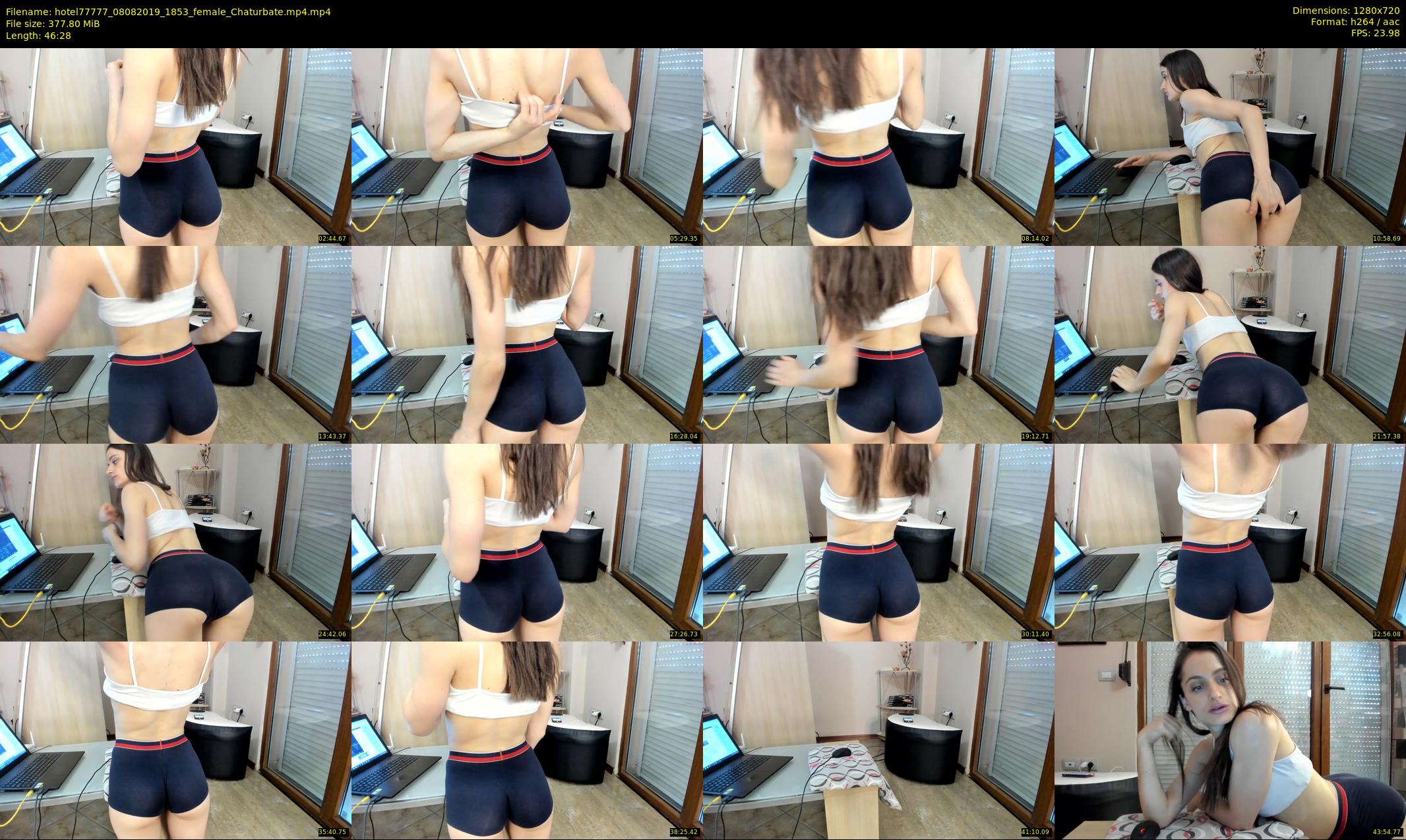 hotel77777 — 47 minute Chaturbate female cam show recording, 720p, Aug 8, 2019