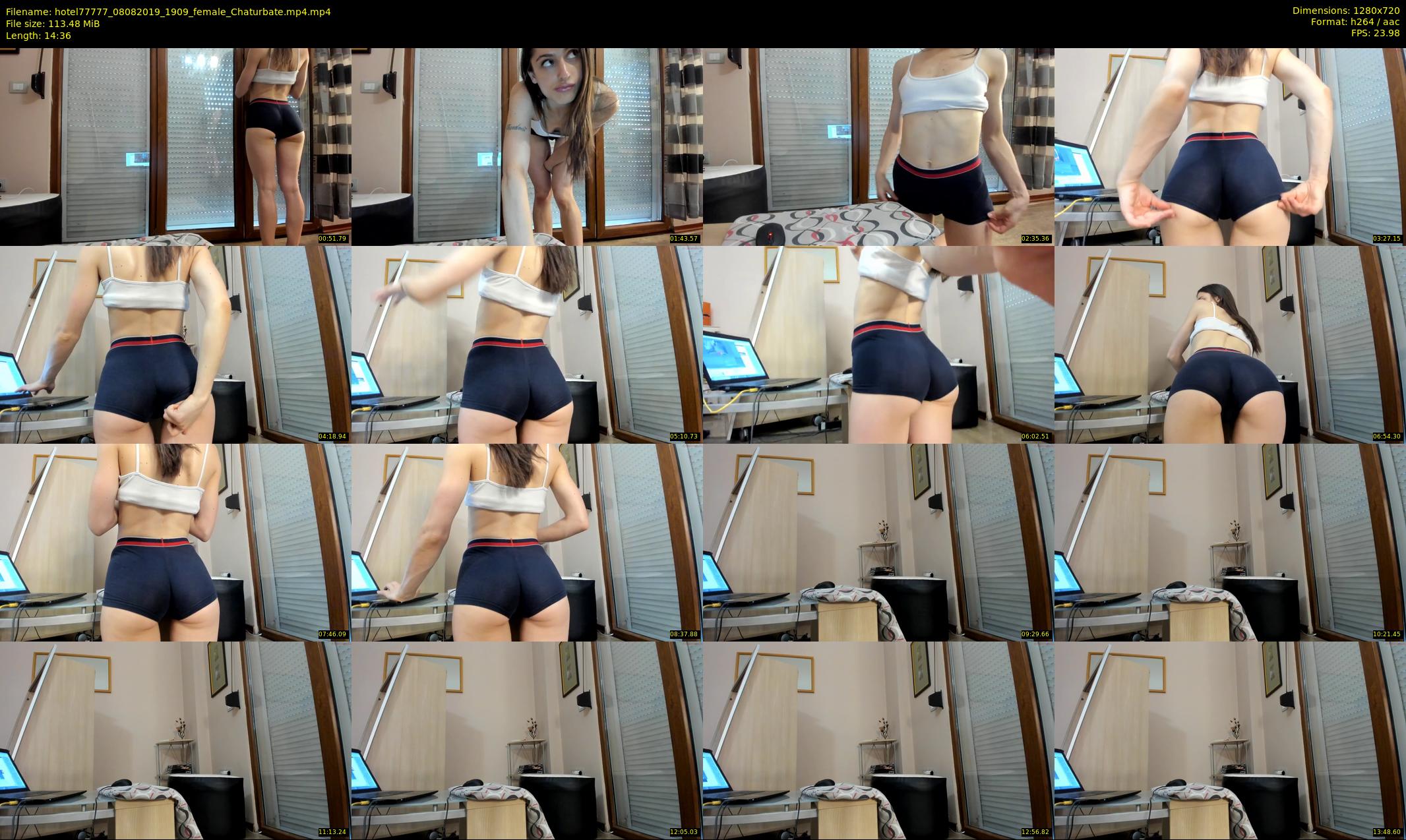hotel77777 — 15 minute Chaturbate female cam show recording, 720p, Aug 8, 2019