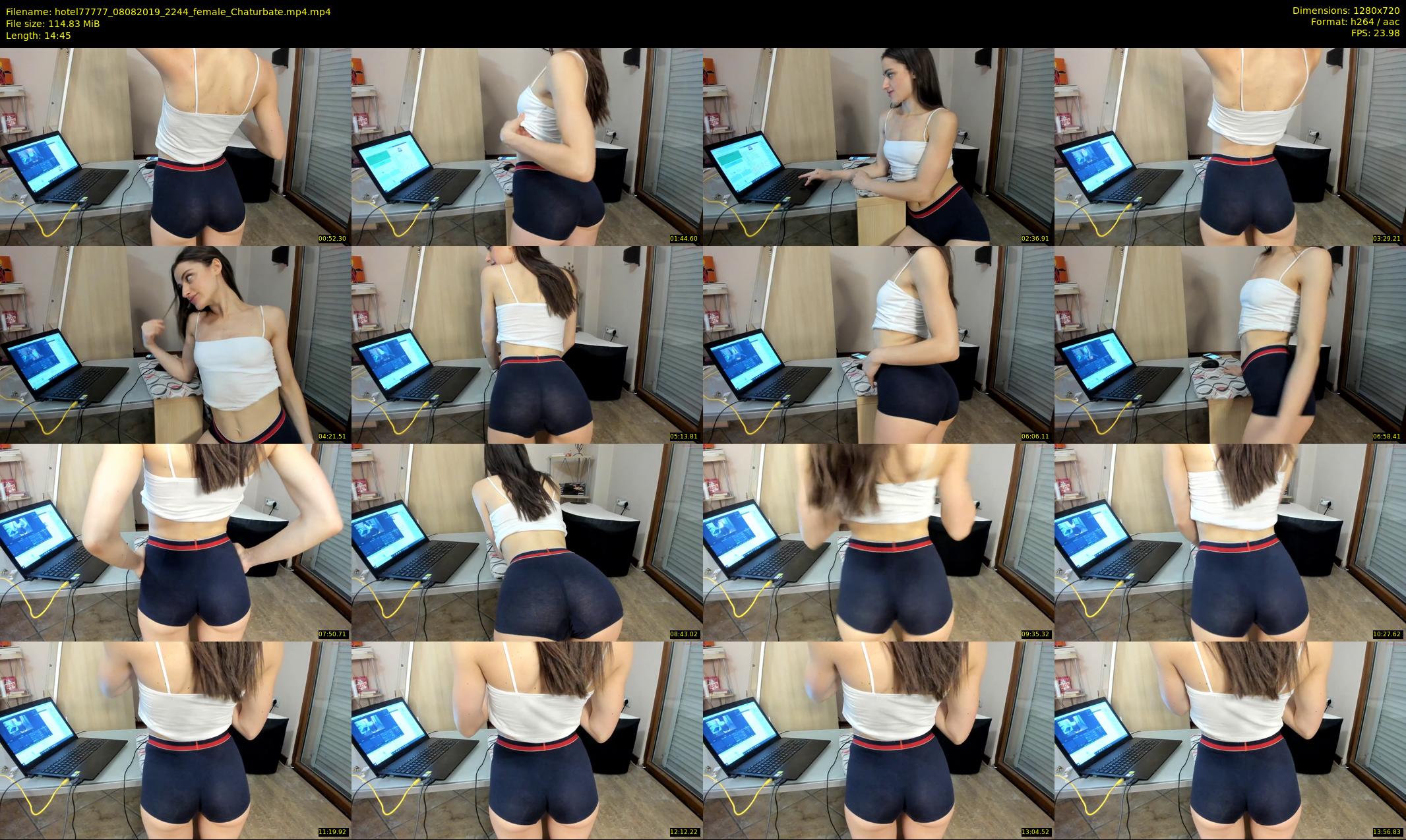 hotel77777 — 15 minute Chaturbate female cam show recording, 720p, Aug 8, 2019