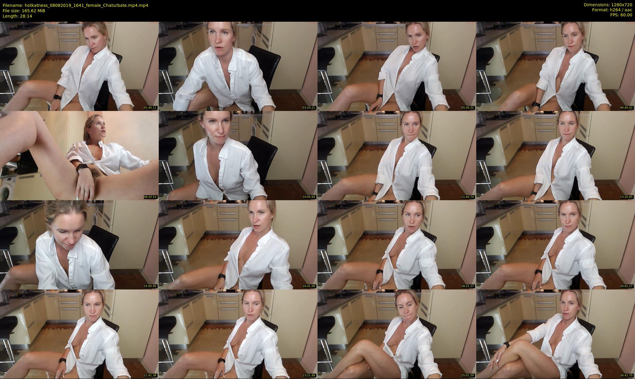 hotkatness — 29 minute Chaturbate female cam show recording, 720p, Aug 8, 2019