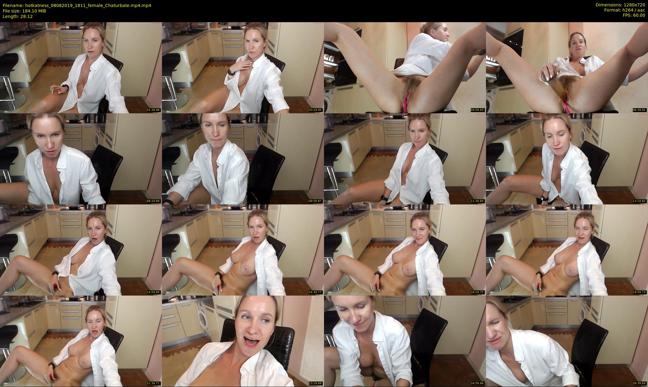 hotkatness — 29 minute Chaturbate female cam show recording, 720p, Aug 8, 2019