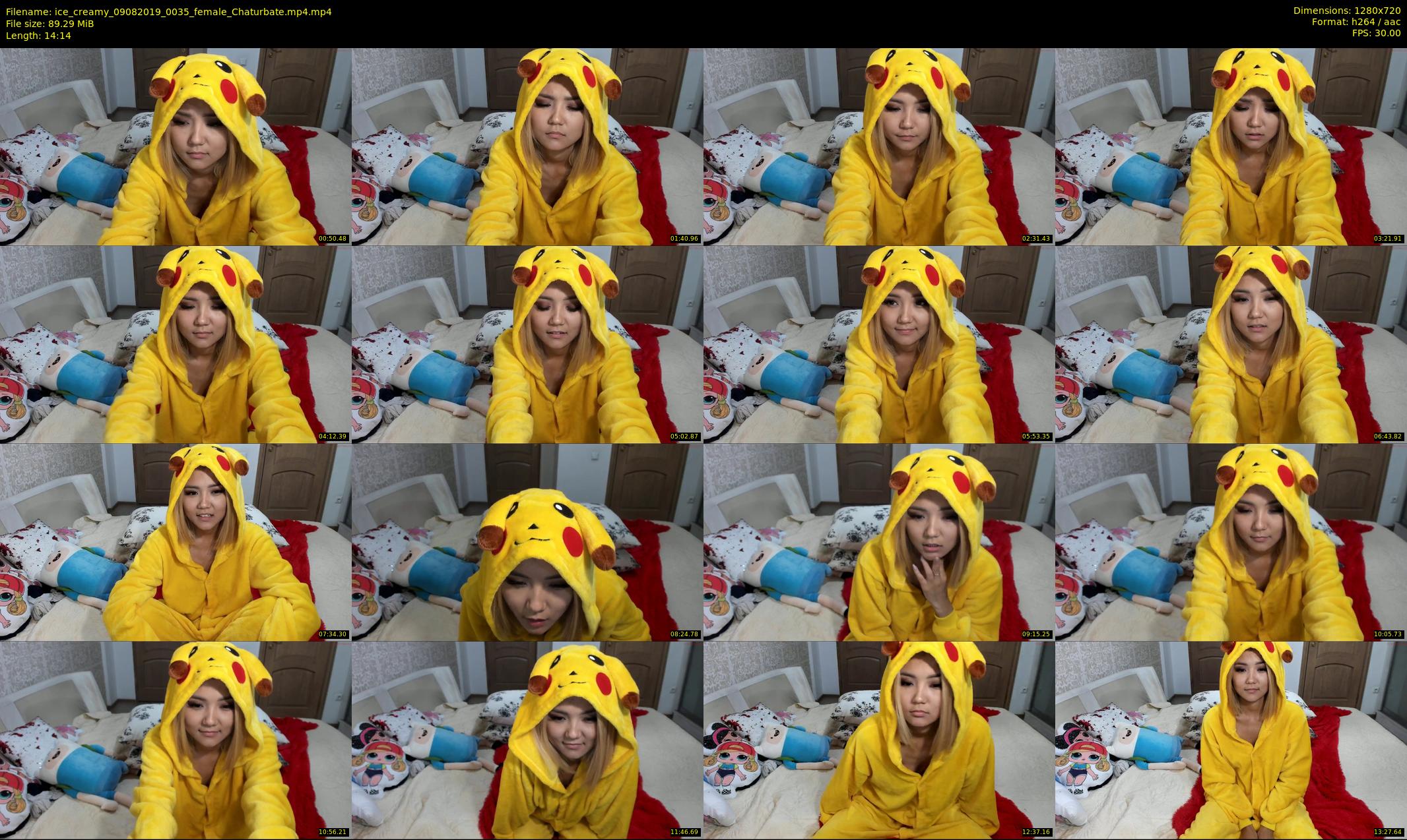 ice_creamy — 15 minute Chaturbate female cam show recording, 720p, Aug 9, 2019