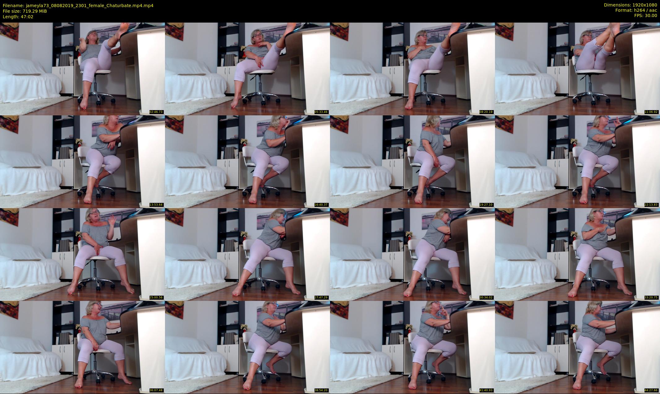 jameyla73 — 48 minute Chaturbate female cam show recording, 1080p, Aug 8, 2019