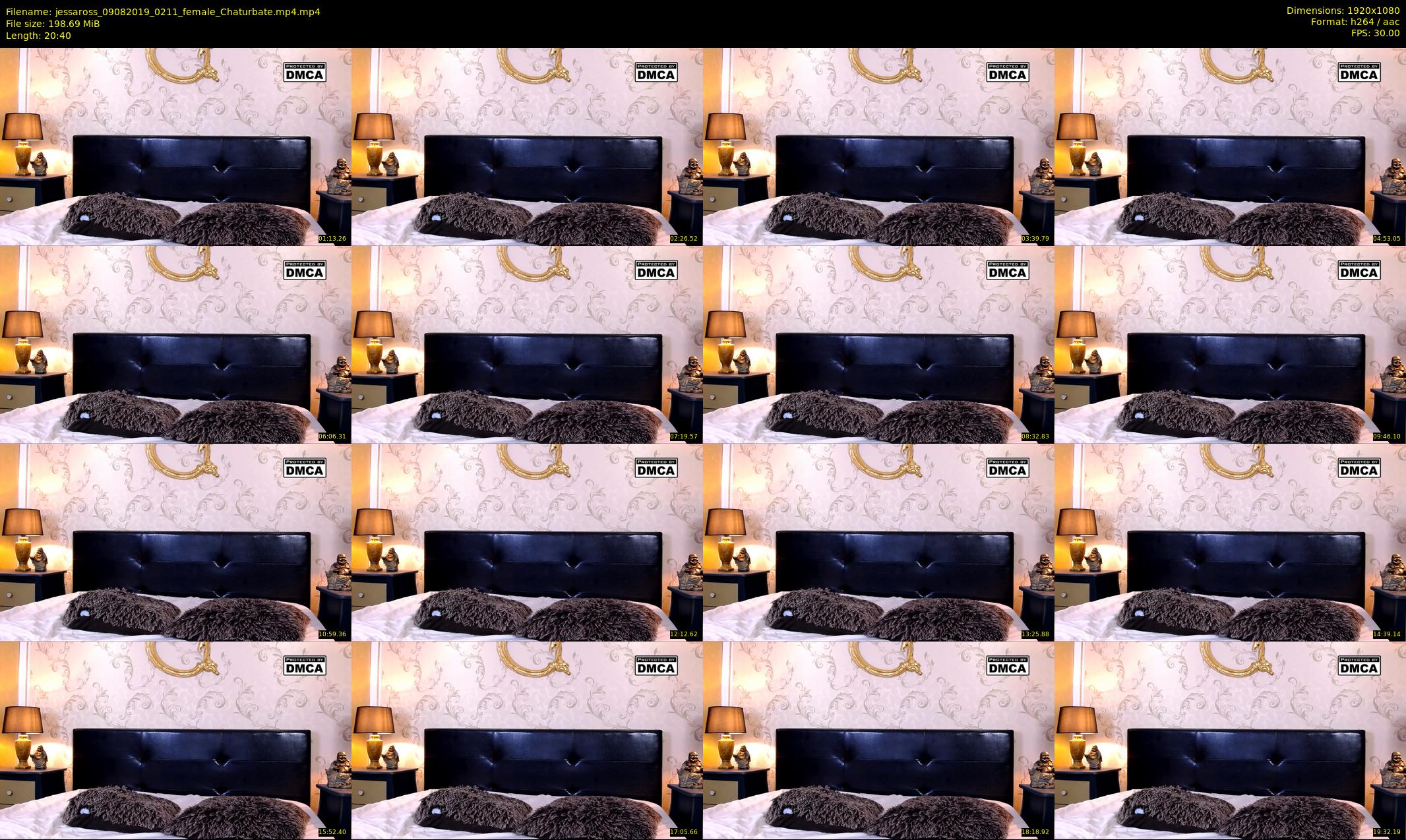 jessaross — 21 minute Chaturbate female cam show recording, 1080p, Aug 9, 2019