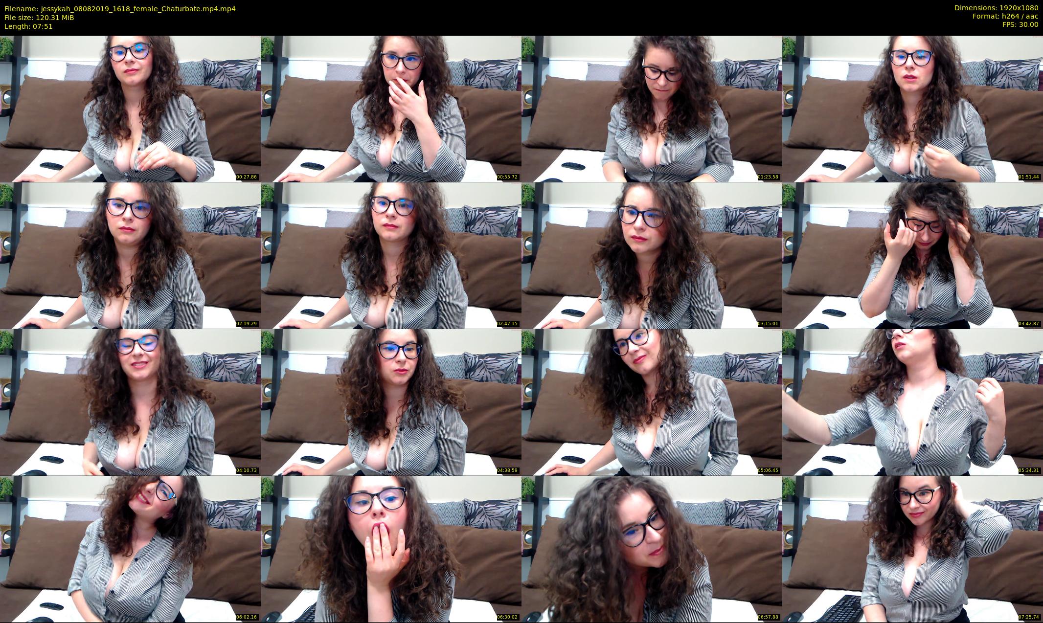 jessykah — 8 minute Chaturbate female cam show recording, 1080p, Aug 8, 2019