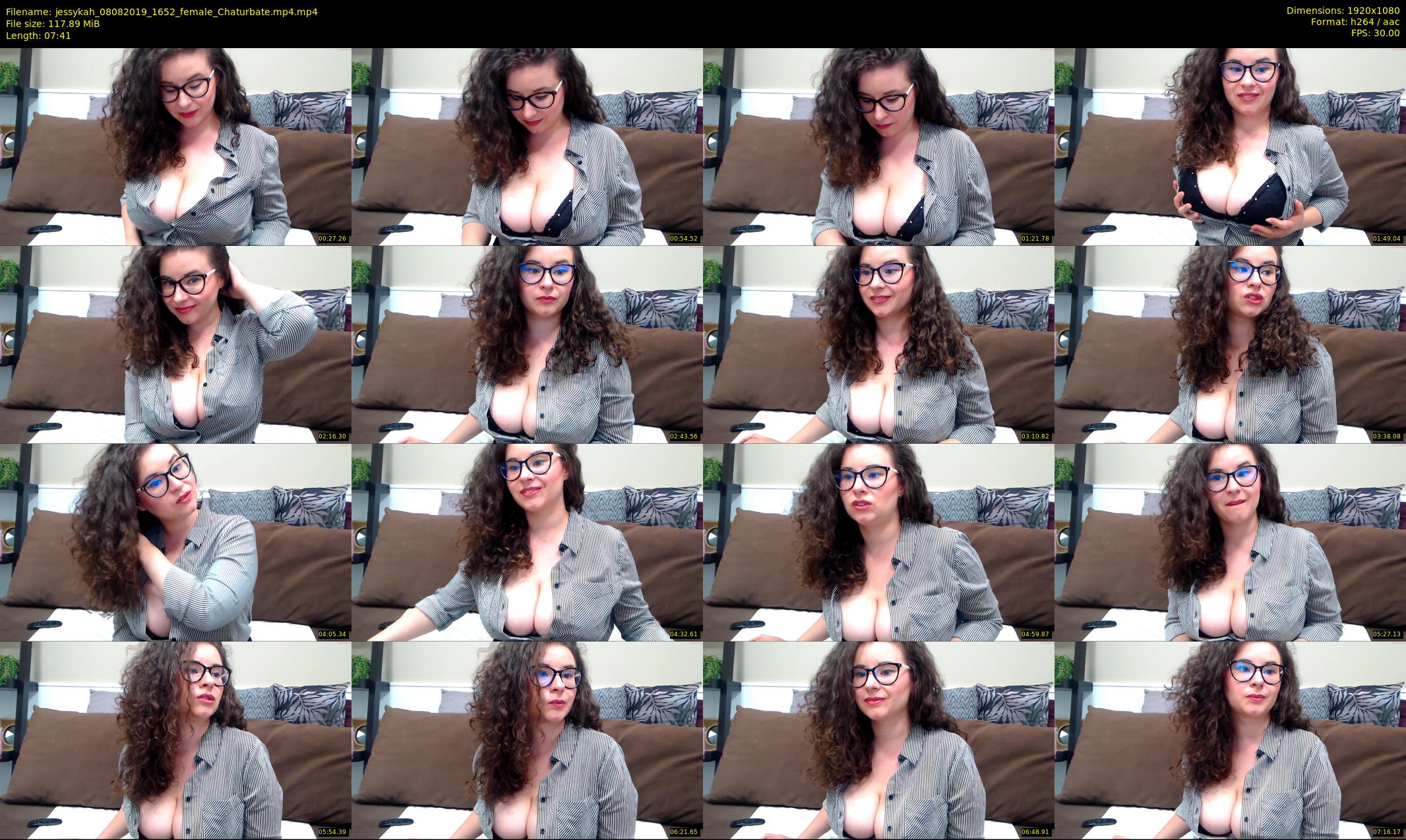 jessykah — 8 minute Chaturbate female cam show recording, 1080p, Aug 8, 2019