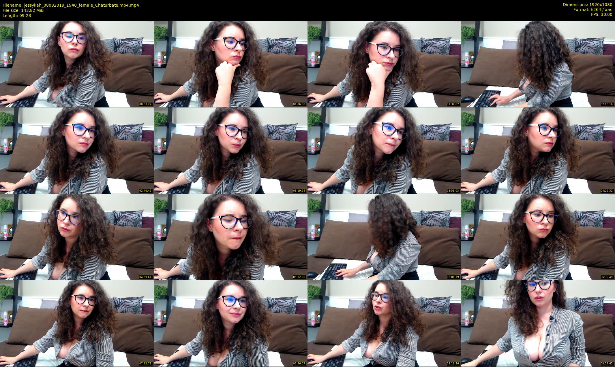 jessykah — 10 minute Chaturbate female cam show recording, 1080p, Aug 8, 2019